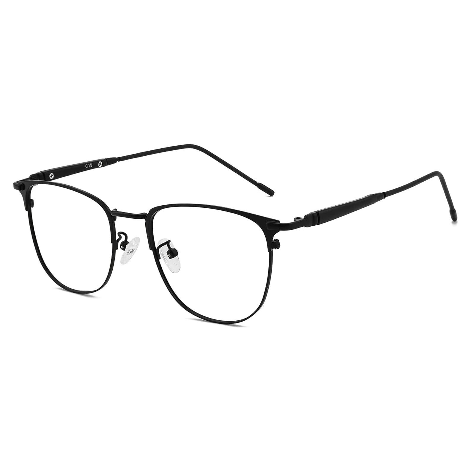 Gafas GUDVUE Luz Azul Ovaladas Negras Anti Reflejo UV400