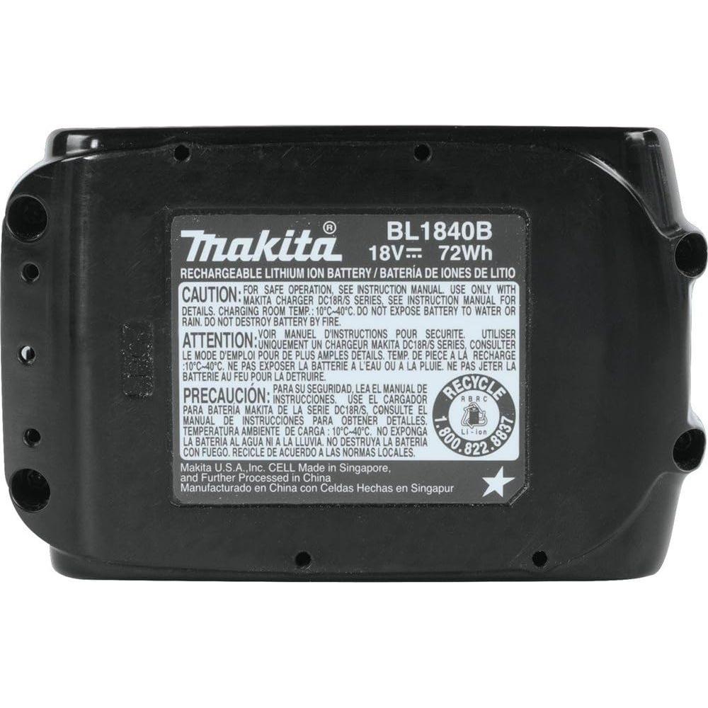 Cortadora de Cadena Inalámbrica Makita XCU10SM1 18V 12" Kit 4.0Ah