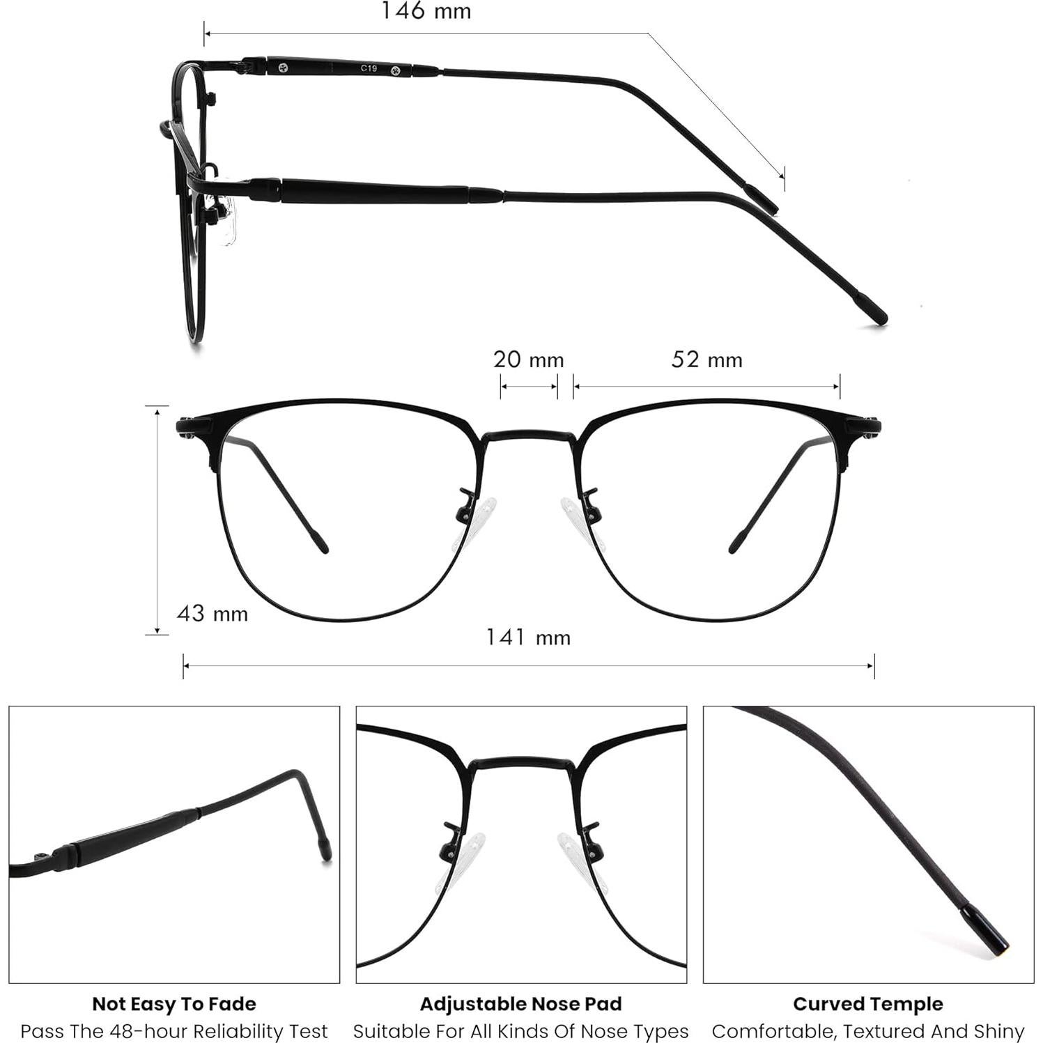 Gafas de Luz Azul GUDVUE FM1353PRO Anti Reflejo UV400