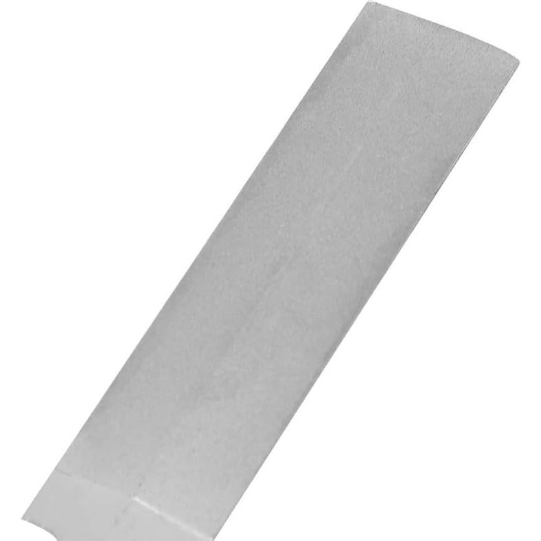 Lima Romboidal ZJchao 75mm con Mango de Madera para Carpintería