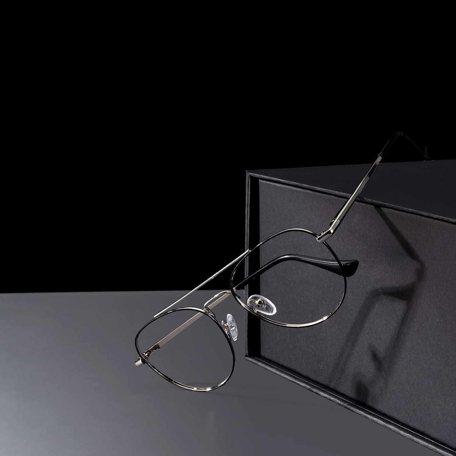 Gafas GUDVUE Anti Luz Azul Aviador Redondas UV400