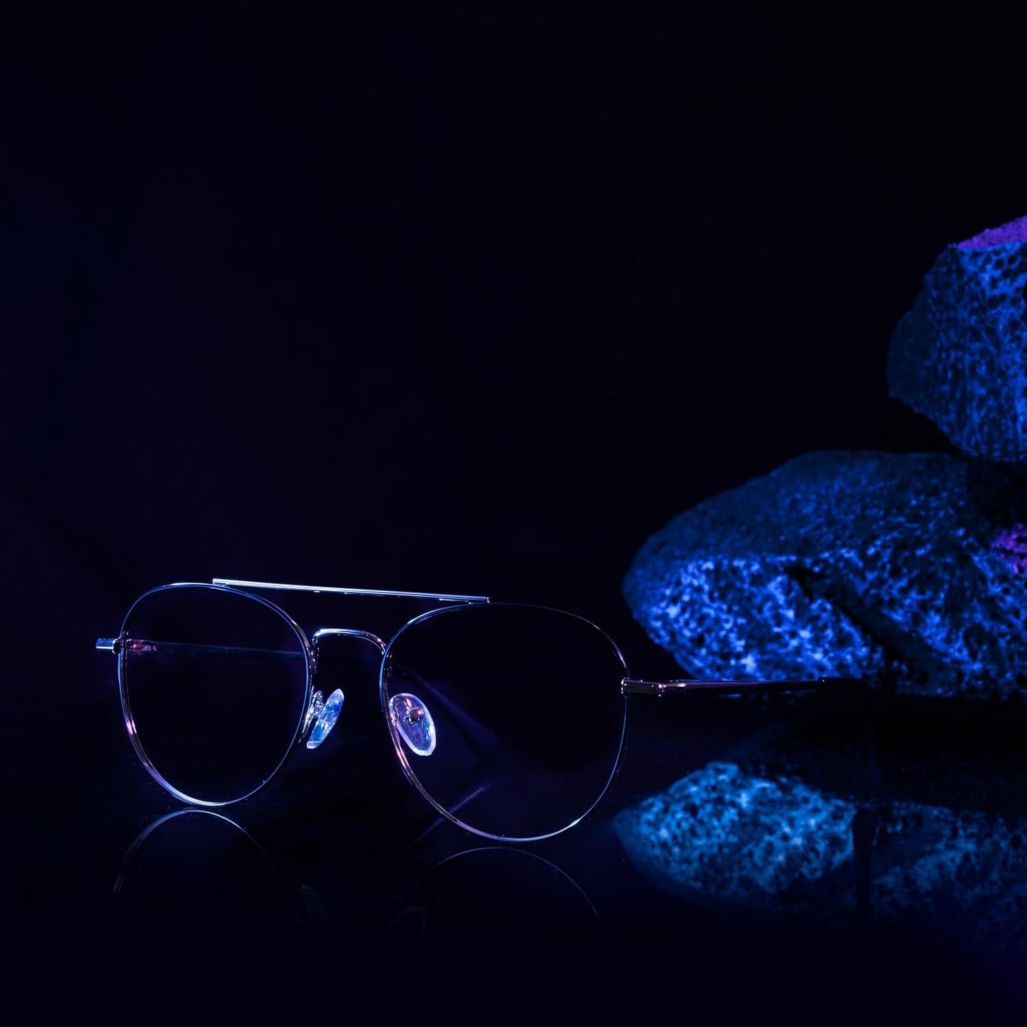 Gafas GUDVUE Anti Luz Azul Aviador Redondas UV400