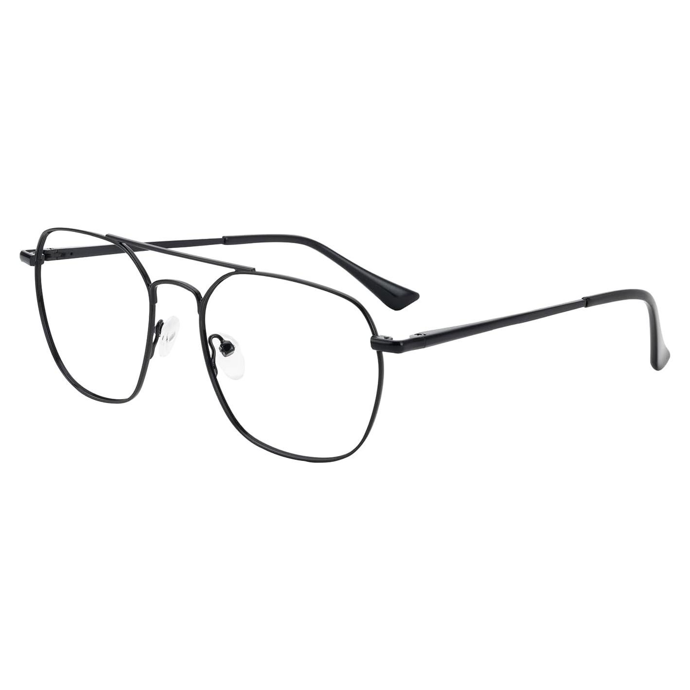 Gafas GUDVUE Anti Luz Azul Unisex Aviador Polígono Negro