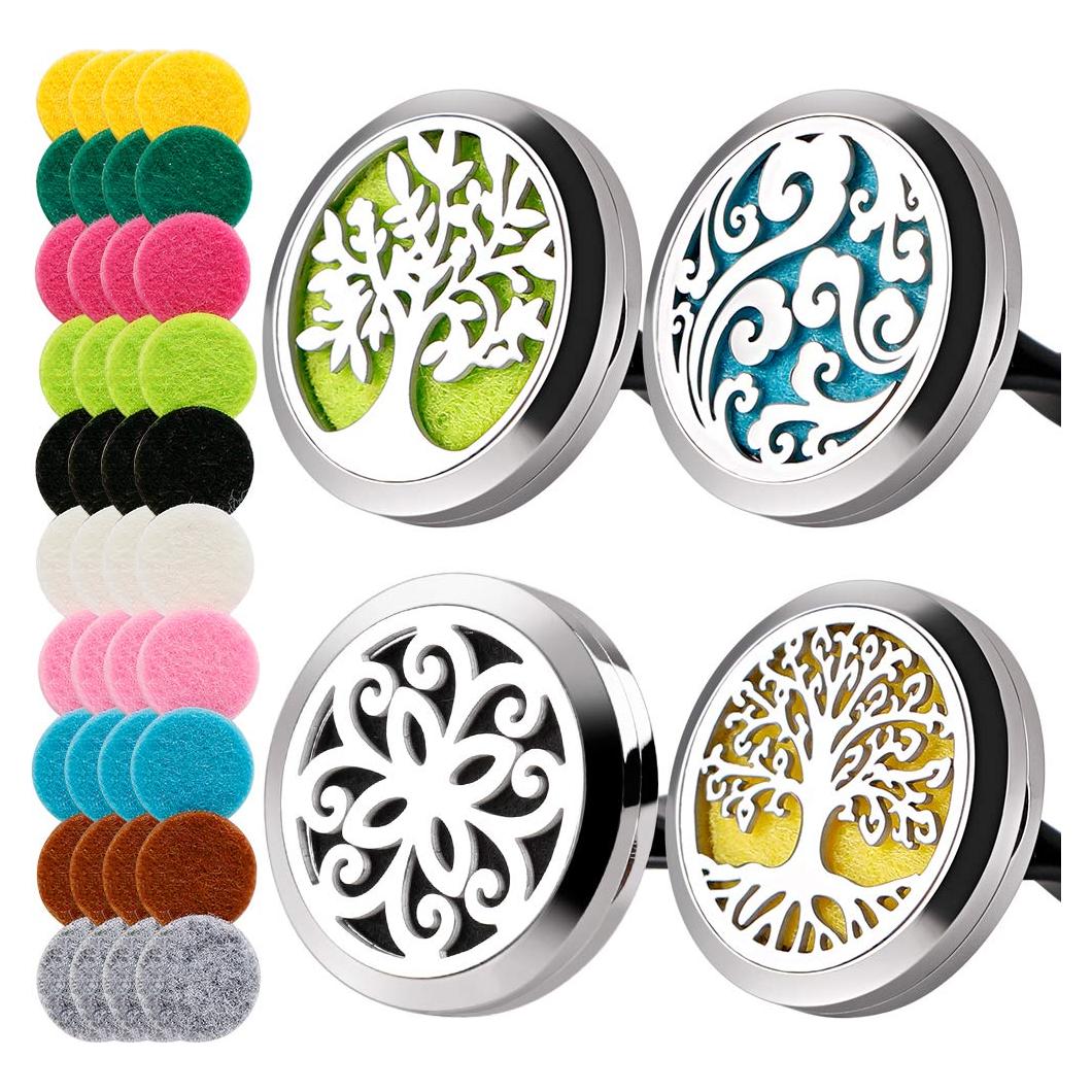 Clip Difusor de Aceite Esencial para Auto Maromalife 4 PCS