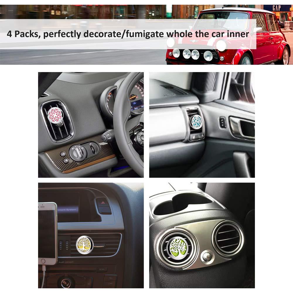 Clip Difusor de Aceite Esencial para Auto Maromalife 4 PCS