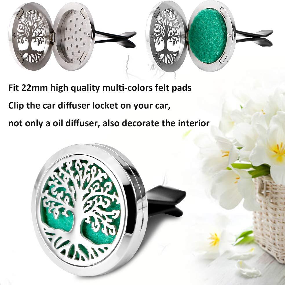 Clip Difusor de Aceite Esencial para Auto Maromalife 4 PCS