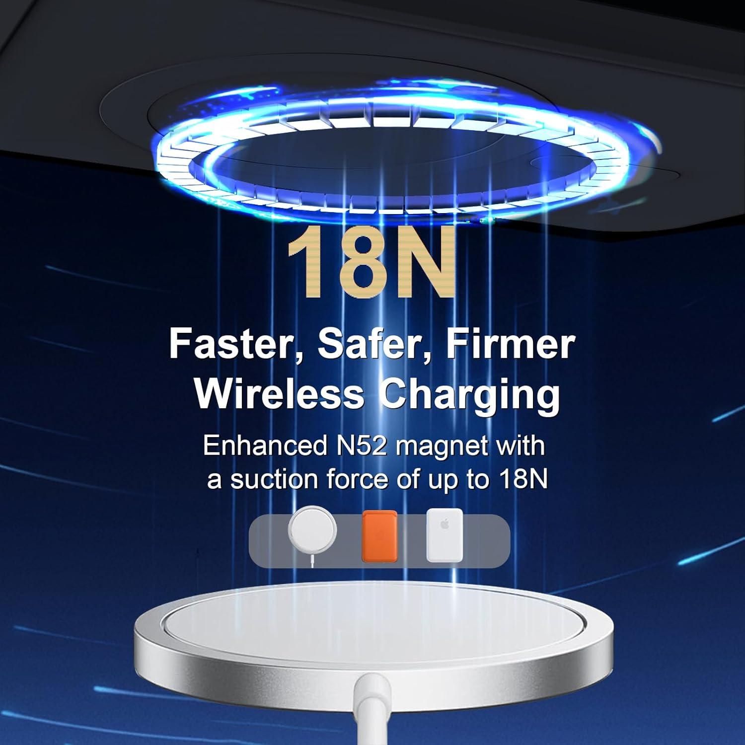 Funda Magnética TPU para Google Pixel 8A - Carga Inalámbrica, Negra