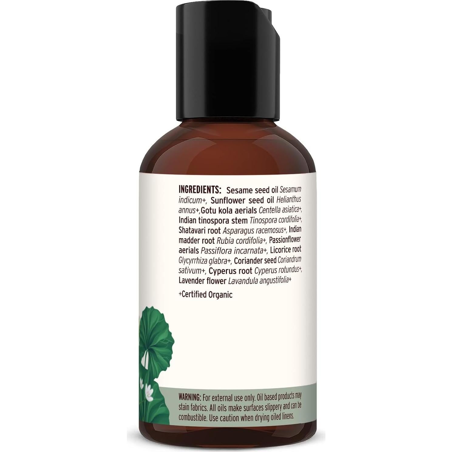 Aceite de Masaje Pitta Banyan Botanicals 59 ml Orgánico Ayurvédico