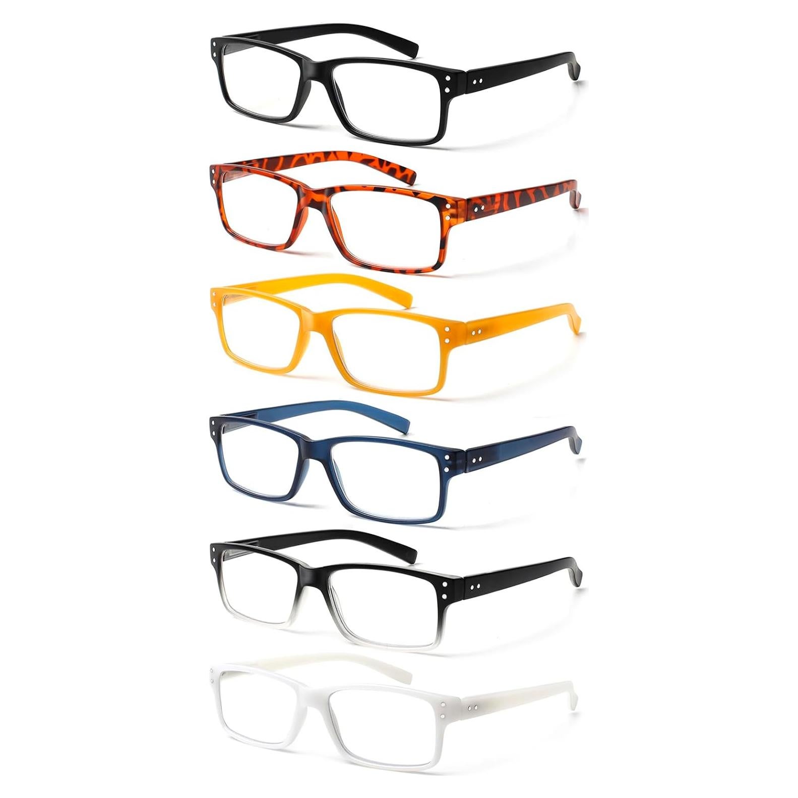 Gafas de Lectura NORPERWIS 6 Pares 2.25x Unisex