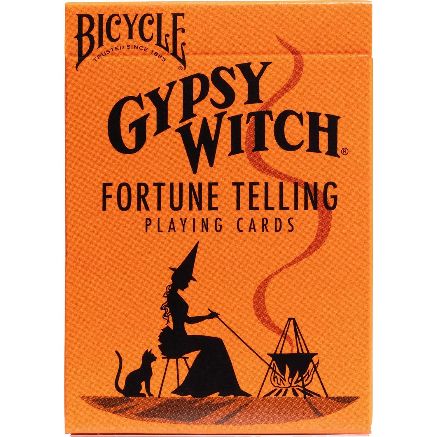 Baraja de Cartas de Adivinación Bruja Gitana Bicycle, 52 Cartas