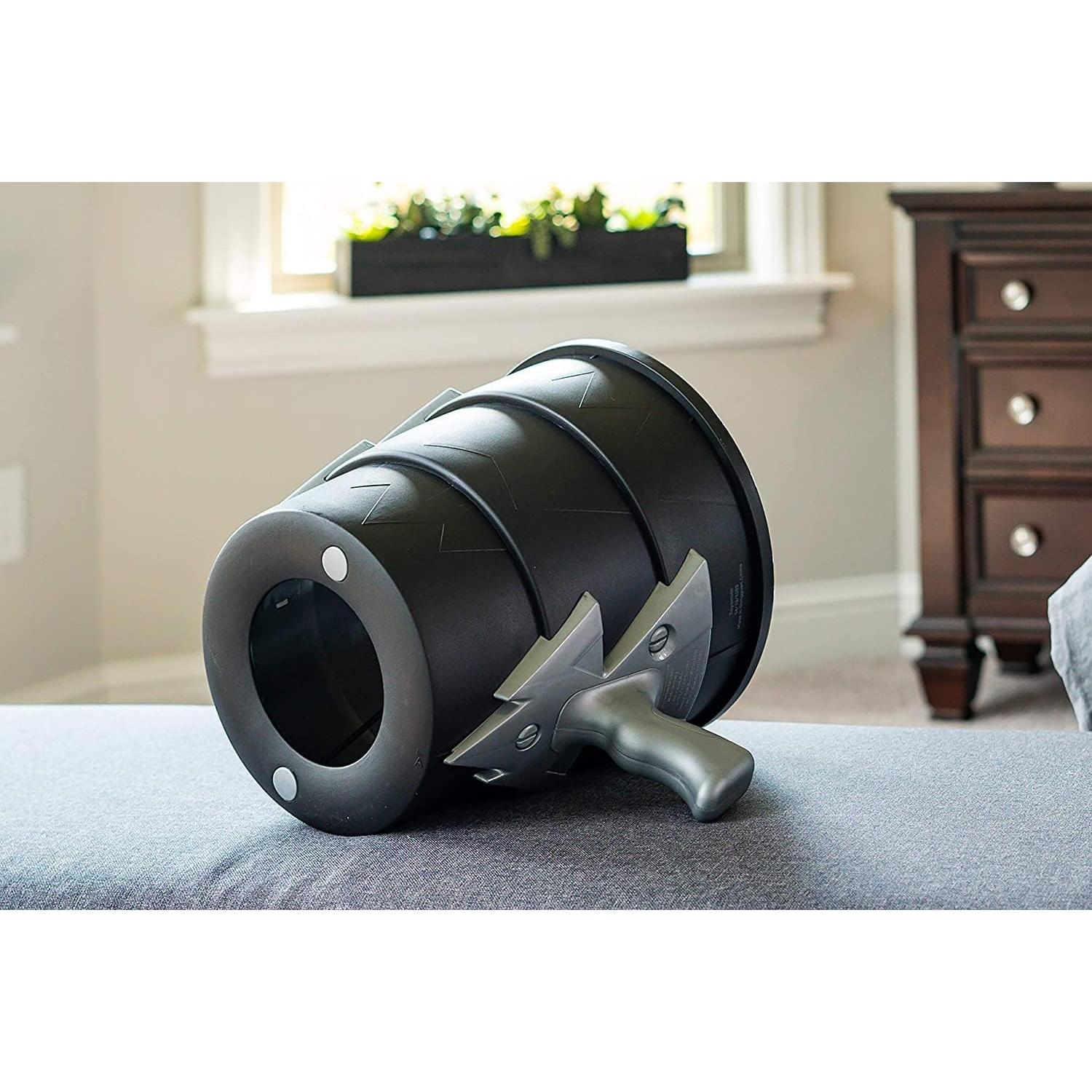 Airzooka Toysmith Juguete de Aire Inofensivo Negro 26.67cm