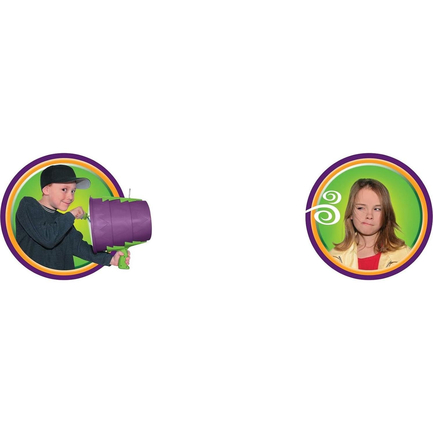 Airzooka Toysmith Juguete de Aire Inofensivo Negro 26.67cm