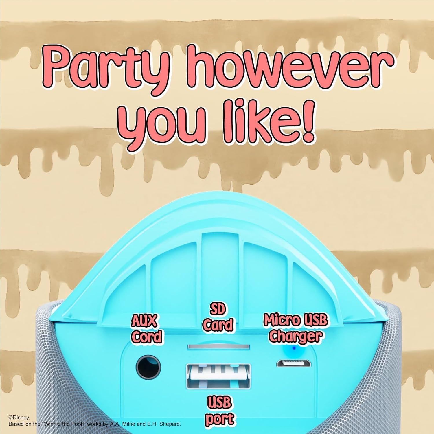 Altavoz Inalámbrico Bluetooth Disney Winnie The Pooh IPX4