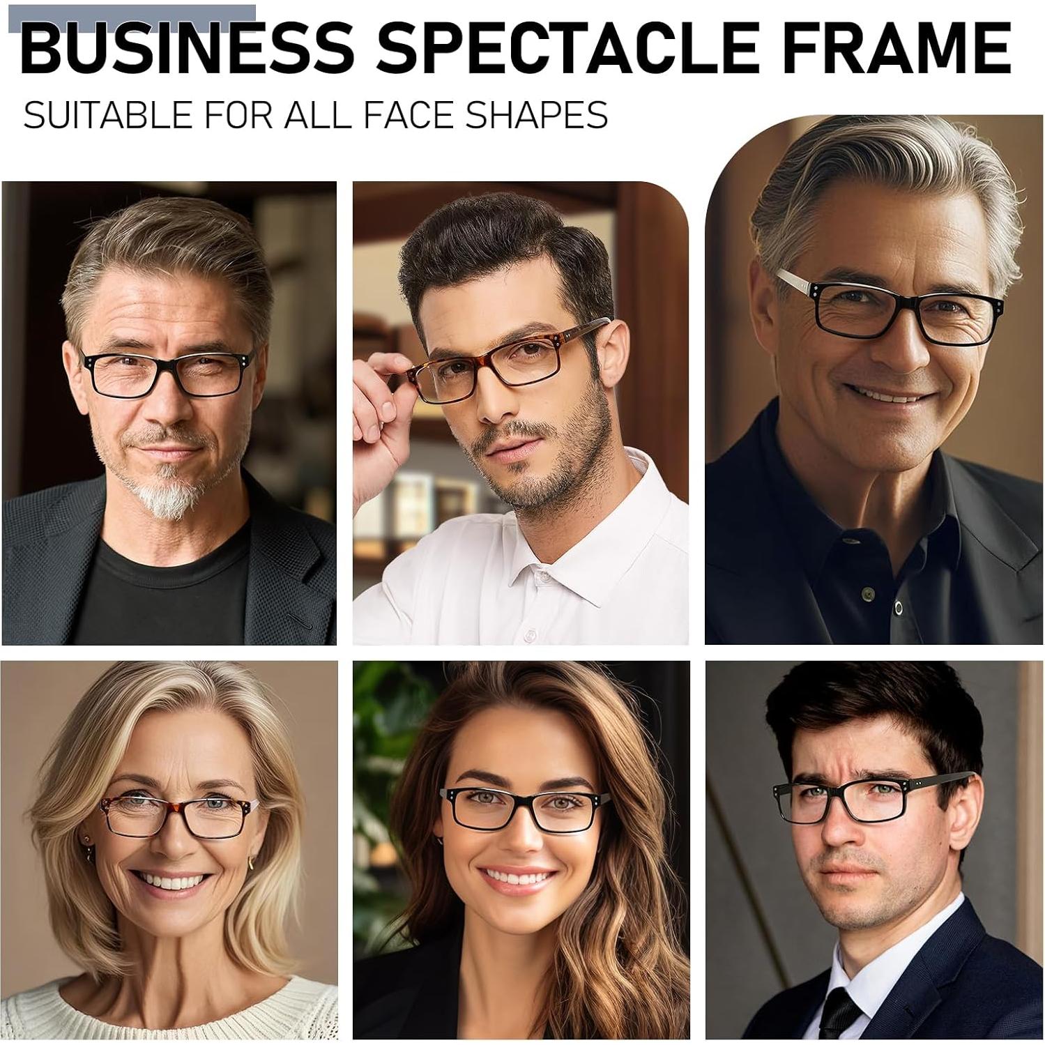 Gafas de lectura NORPERWIS 5 pares con bisagra 5.00