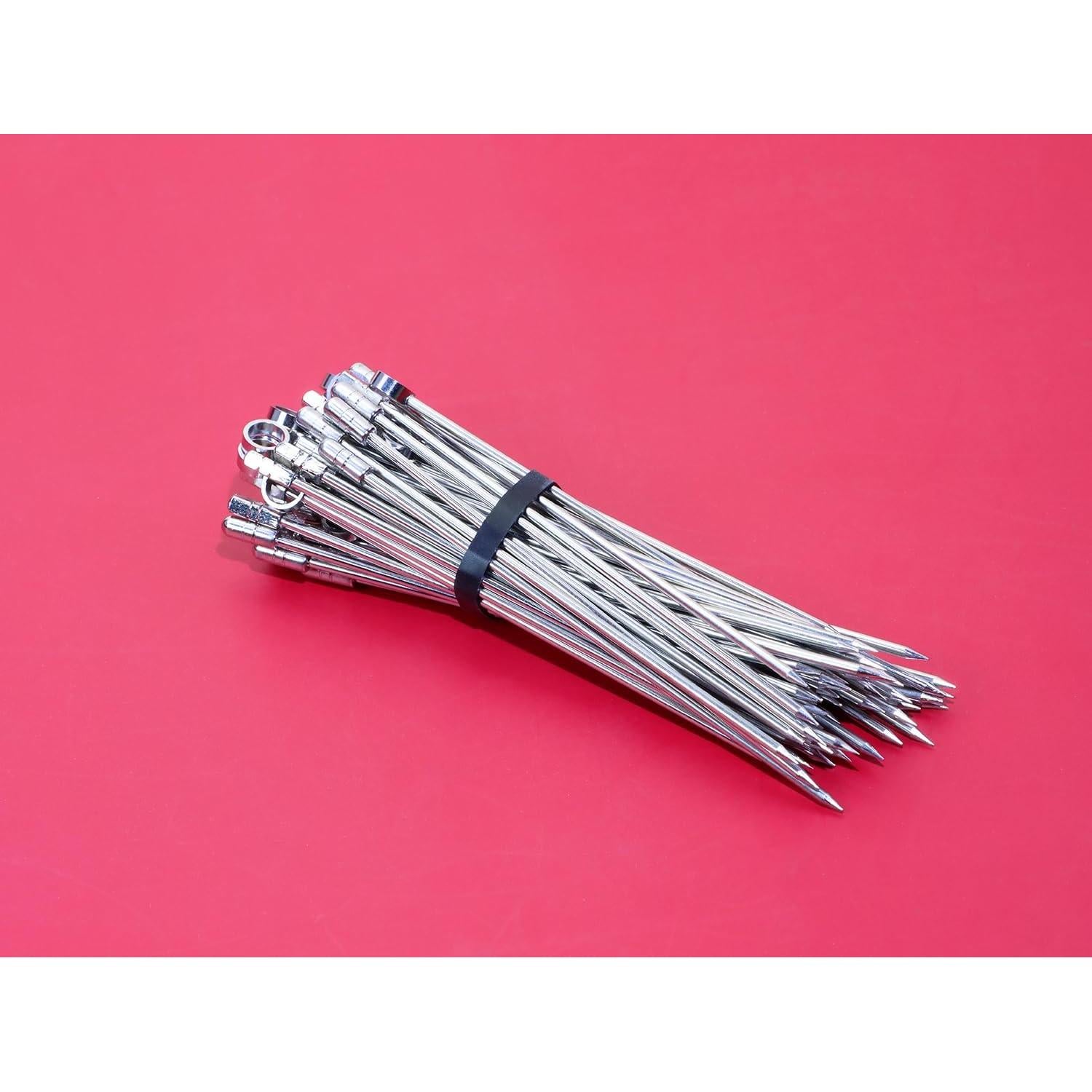 Sujetacables de Silicona ONLYKXY 100 Piezas 20 mm Negro