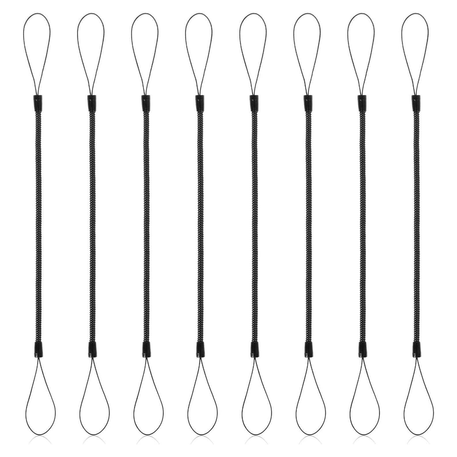 8 Piezas Cuerda Elástica Retráctil Plástico para Lápices