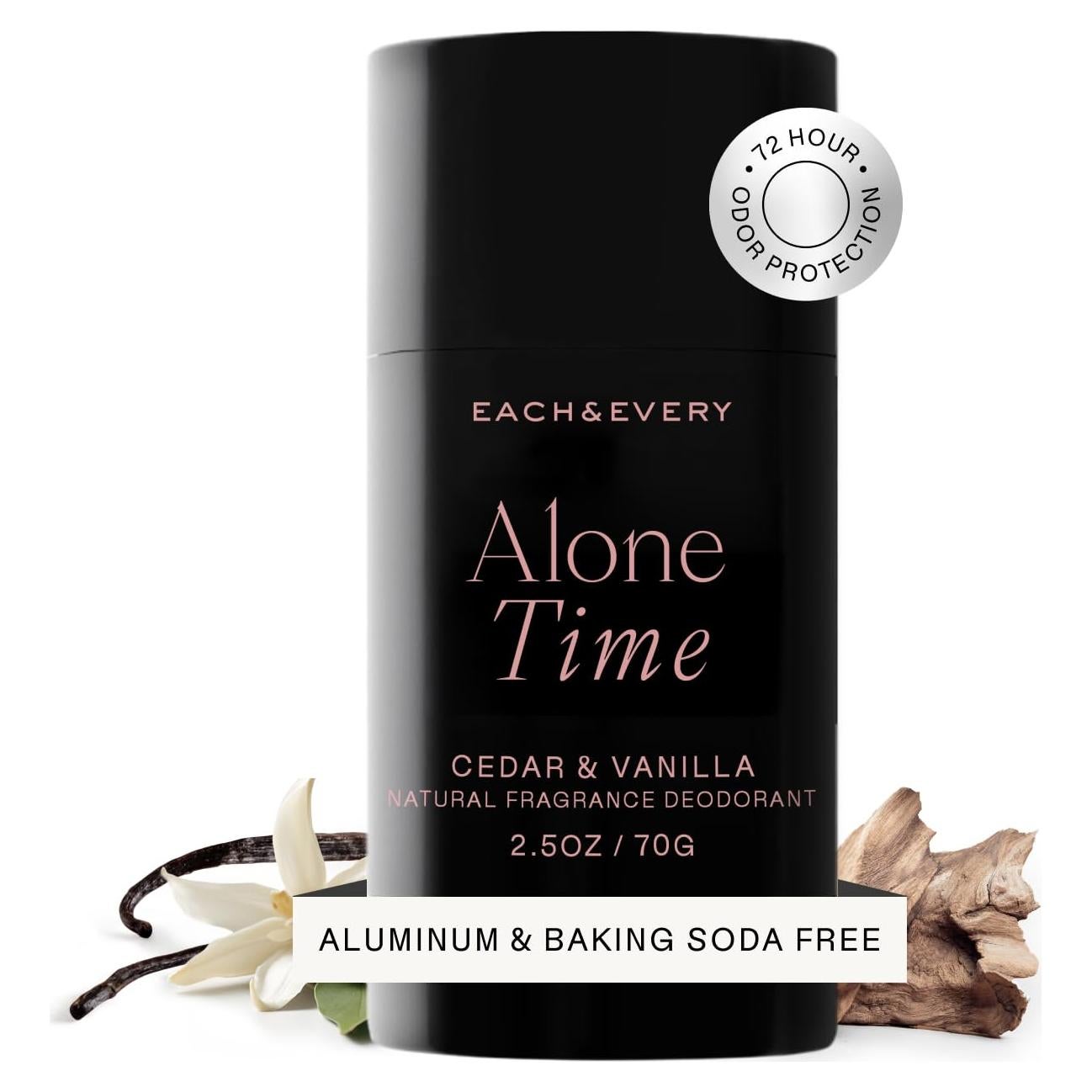 Desodorante Natural Each & Every 70.87g - Cedro y Vainilla