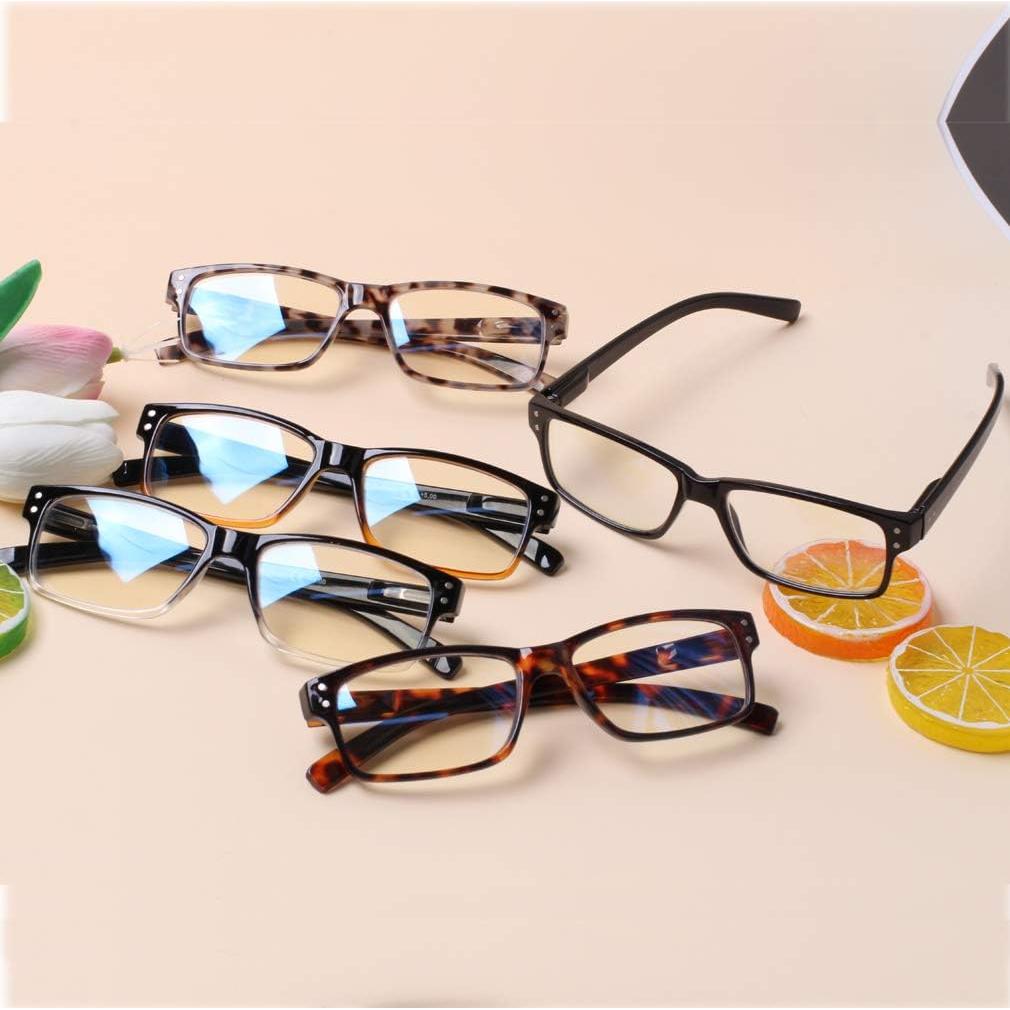 Gafas de Lectura Norperwis 5 Pares con Filtro Luz Azul 3.0x