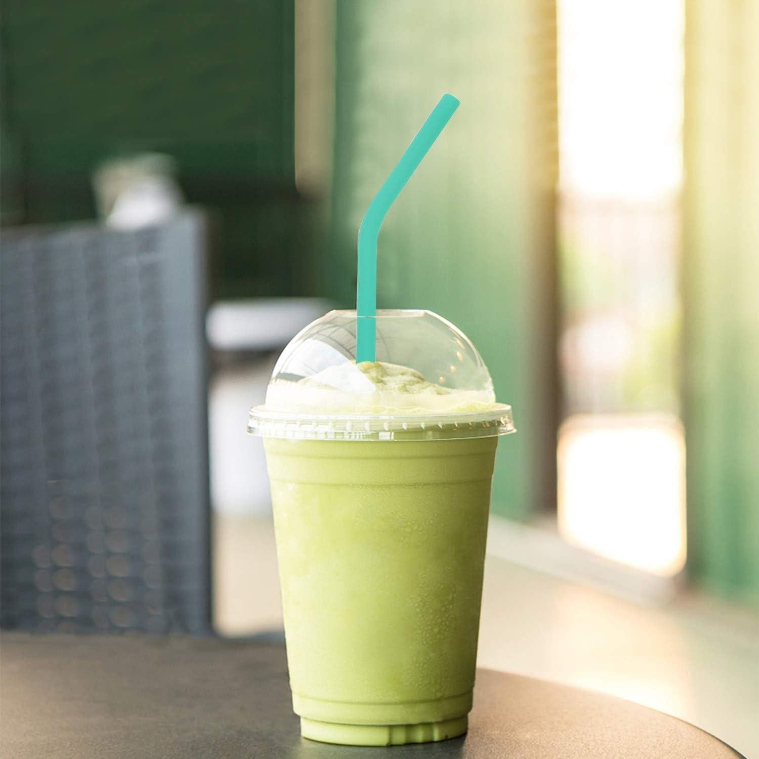 Juego de 6 Pajitas de Silicona Senneny Reutilizables 6mm