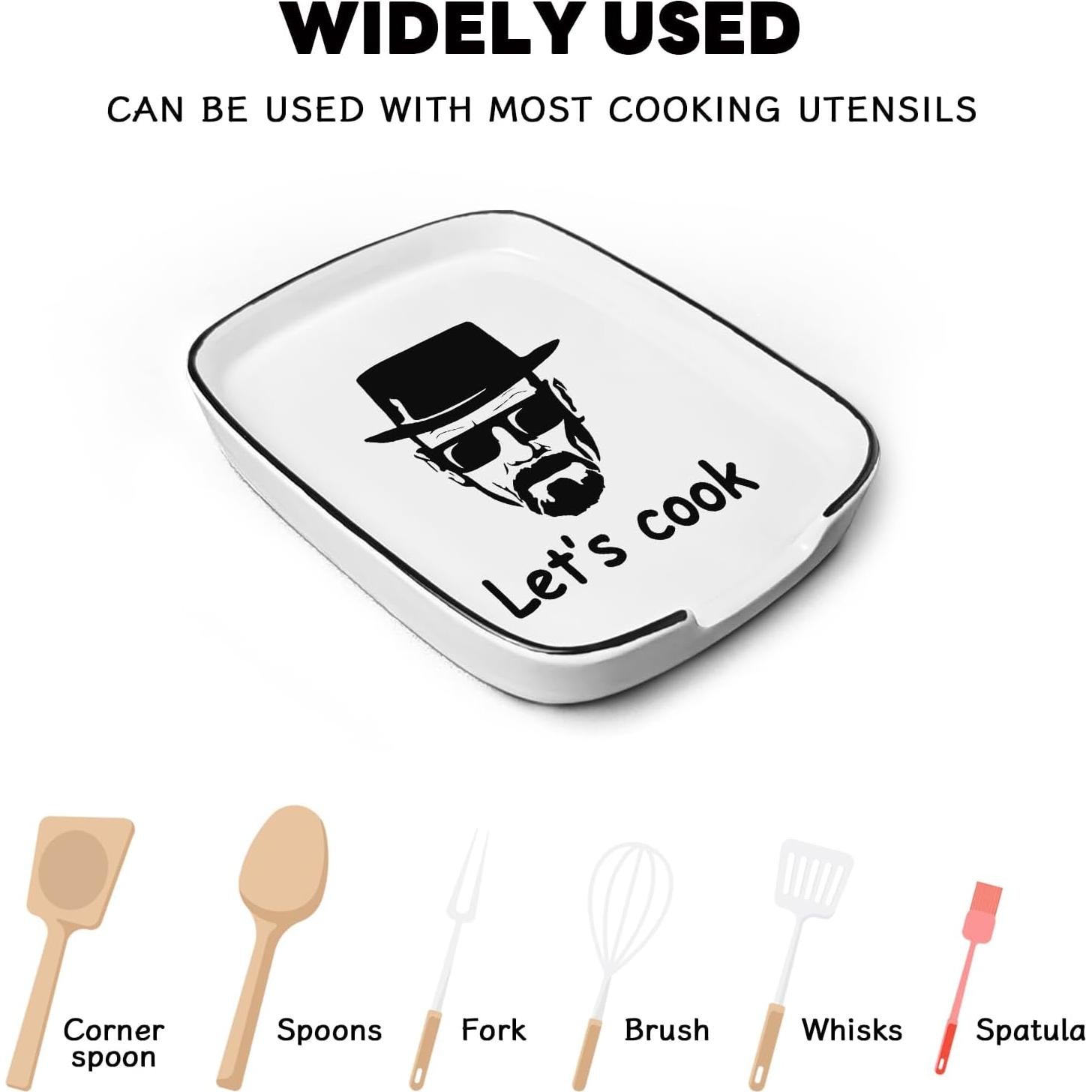 Soporte para Cucharas de Cerámica Msyueos 14.7x11.4cm