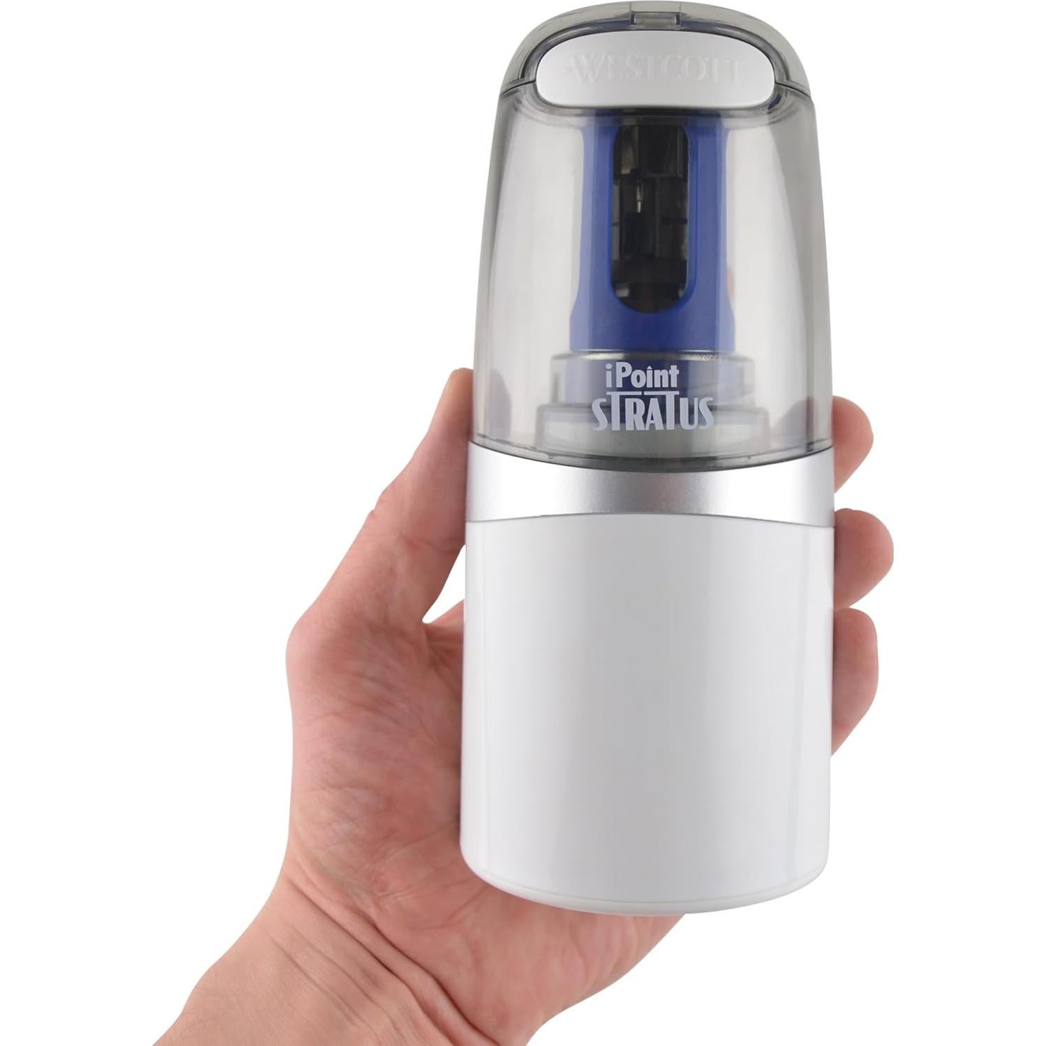 Sacapuntas de Batería Westcott iPoint Stratus con Cuchillas de Titanio