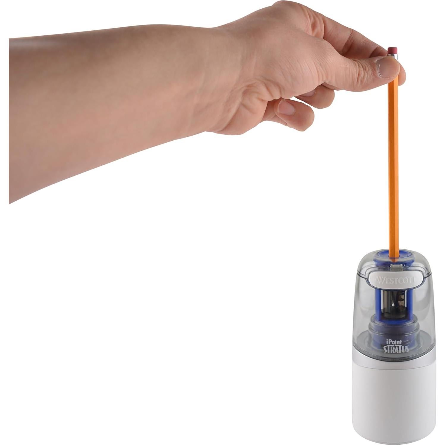 Sacapuntas de Batería Westcott iPoint Stratus con Cuchillas de Titanio