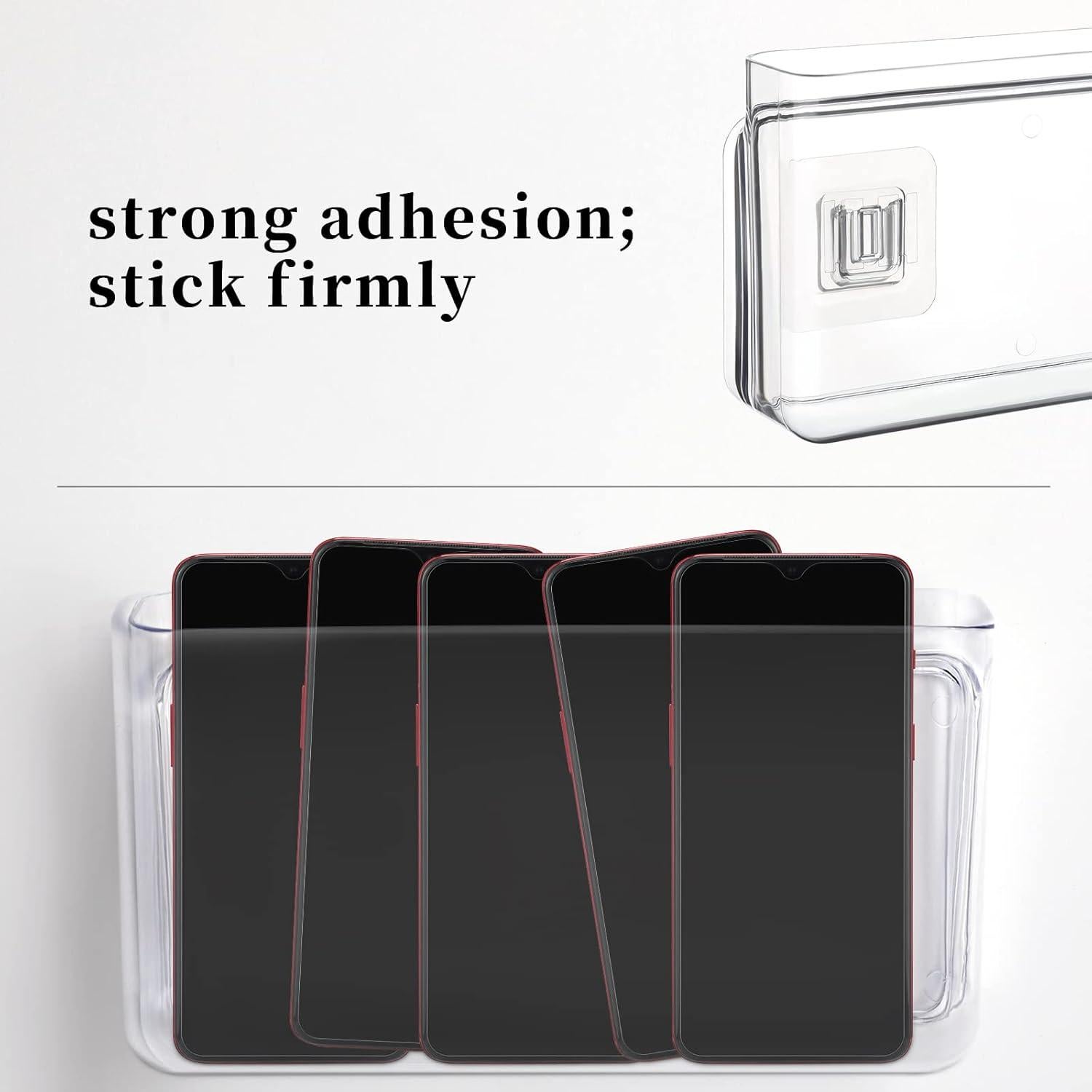 Caja Organizadora de Pared APSOONSELL Transparente 22x12 cm