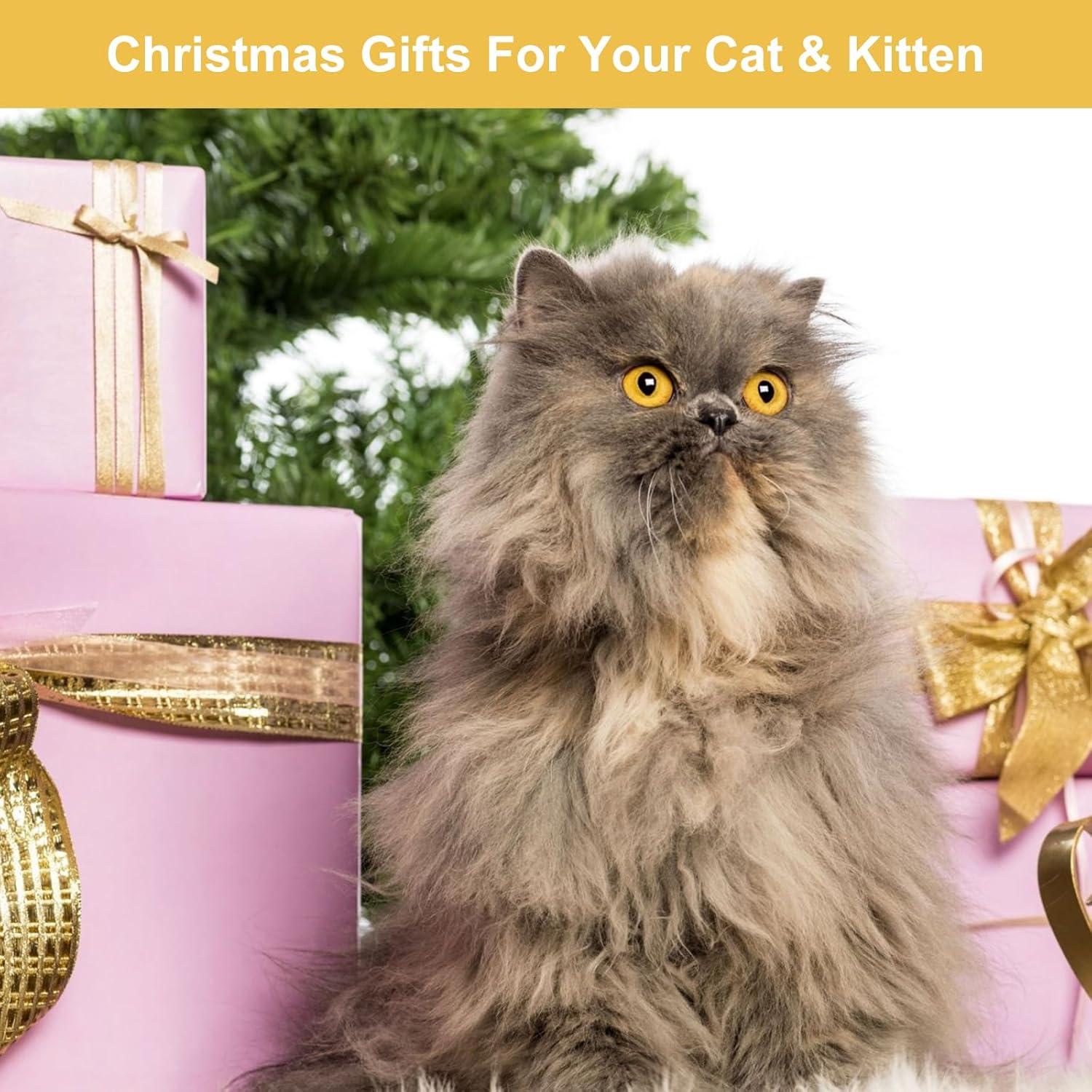 Juguete Interactivo para Gatos Oziral 14PCS con Ventosa Fuerte