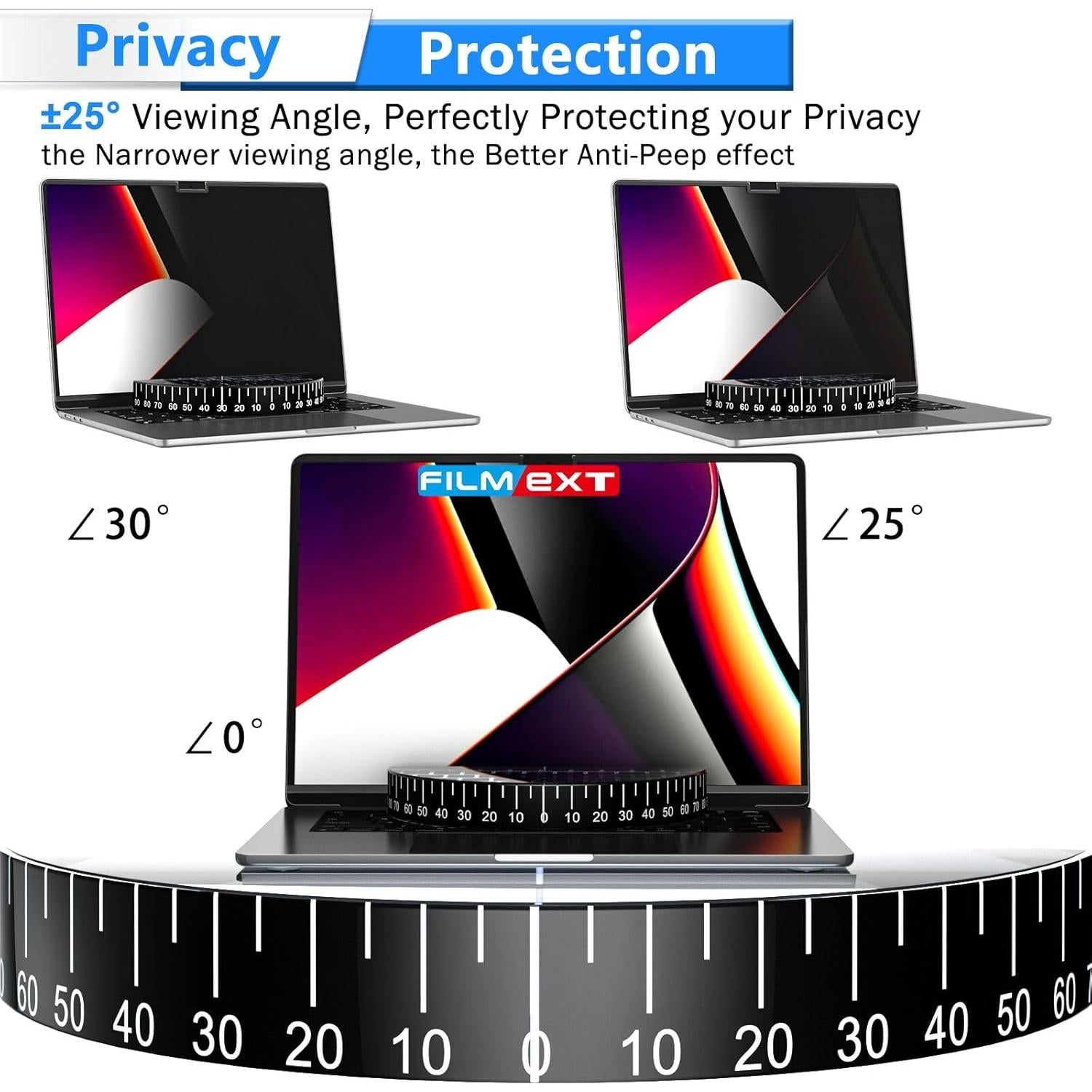 Pantalla de Privacidad Magnética FILMEXT para MacBook 13"