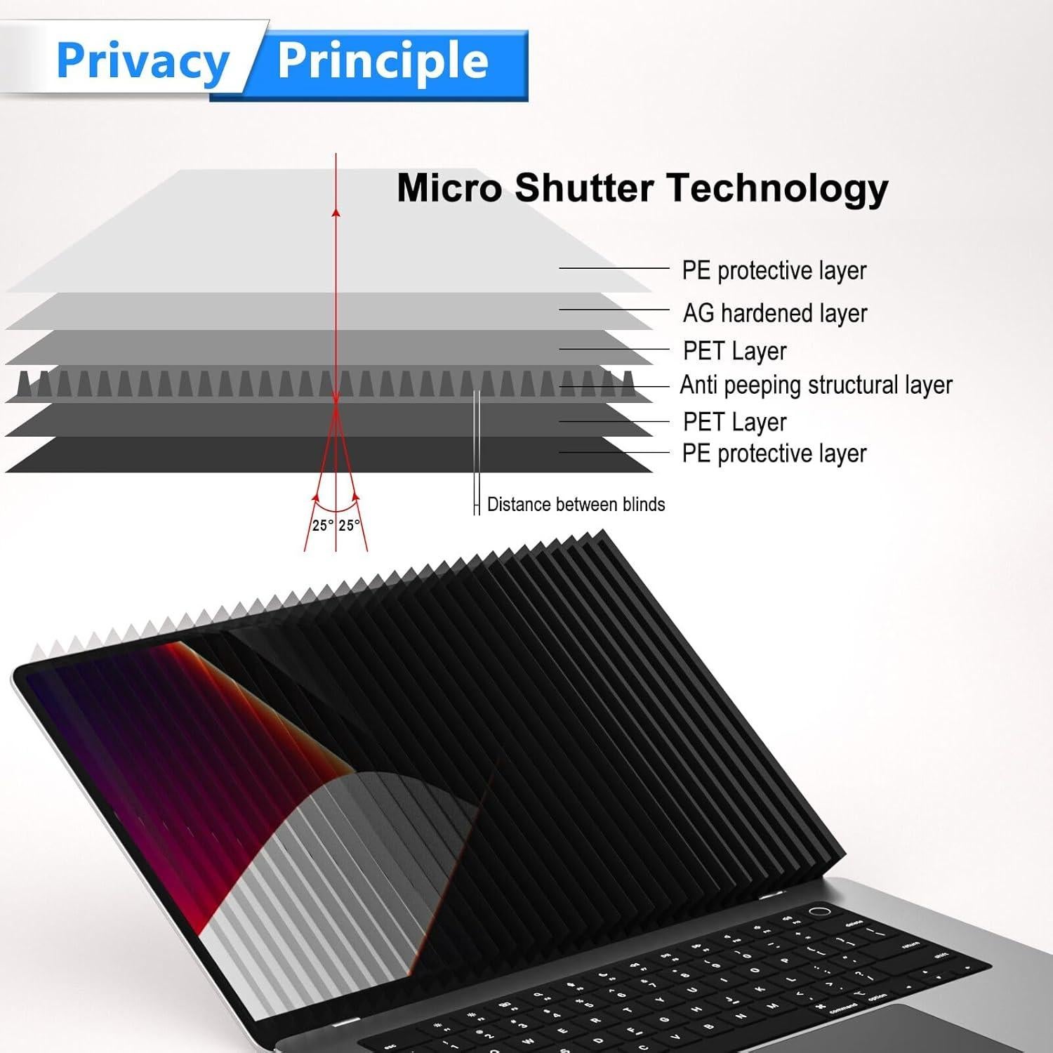 Pantalla de Privacidad Magnética FILMEXT para MacBook 13"