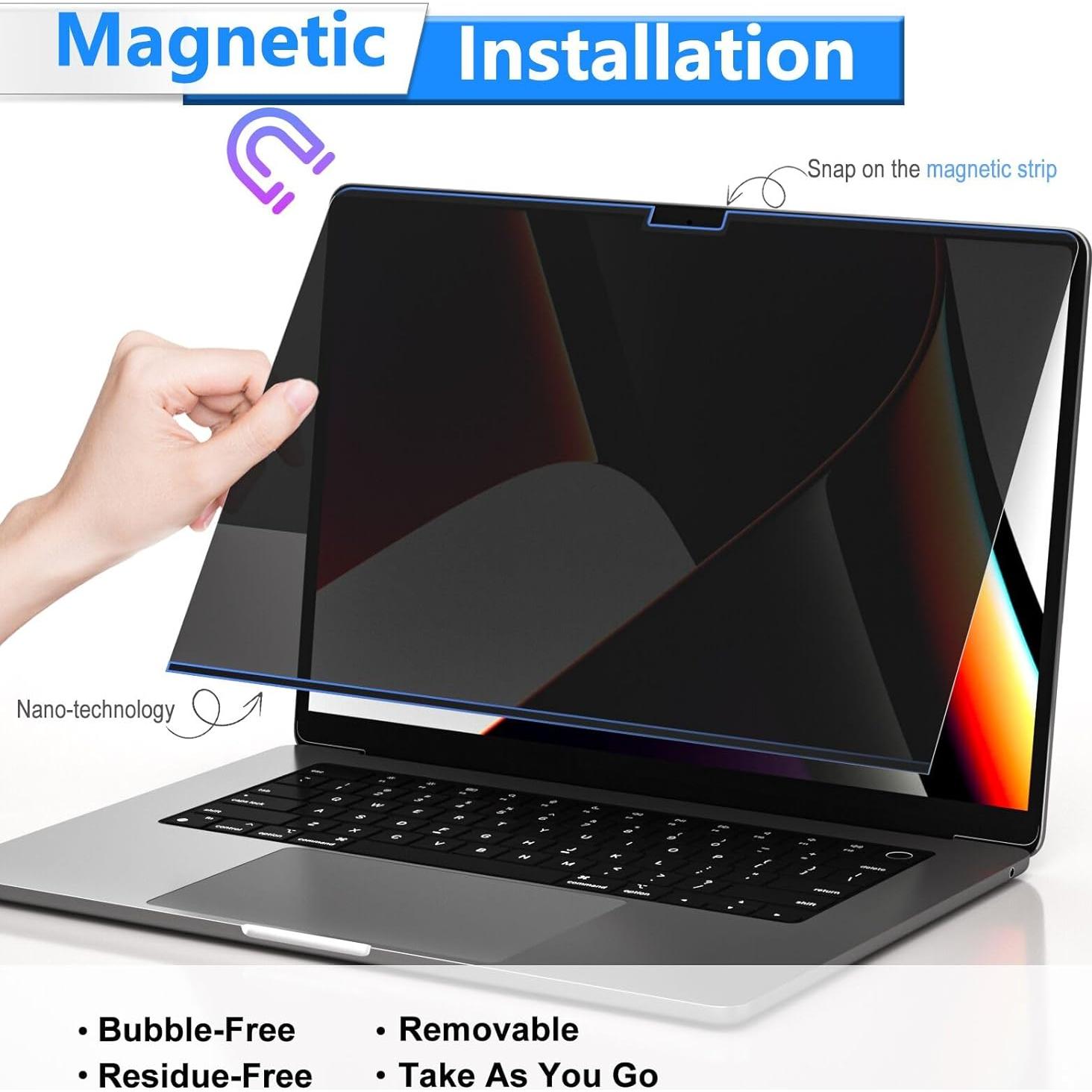 Pantalla de Privacidad Magnética FILMEXT para MacBook 13"