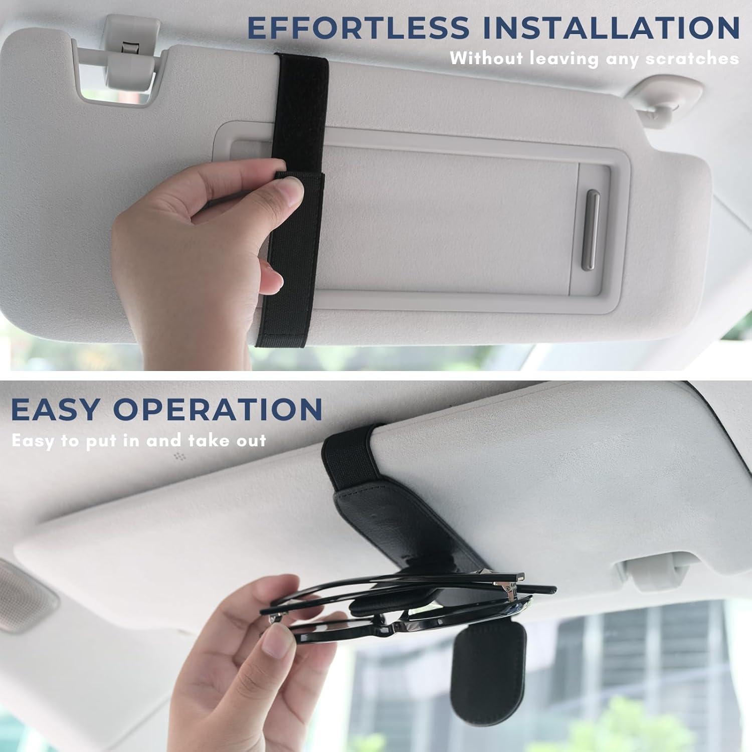 Soporte Magnético para Gafas de Sol Ompellus Beige Doble Almacenamiento