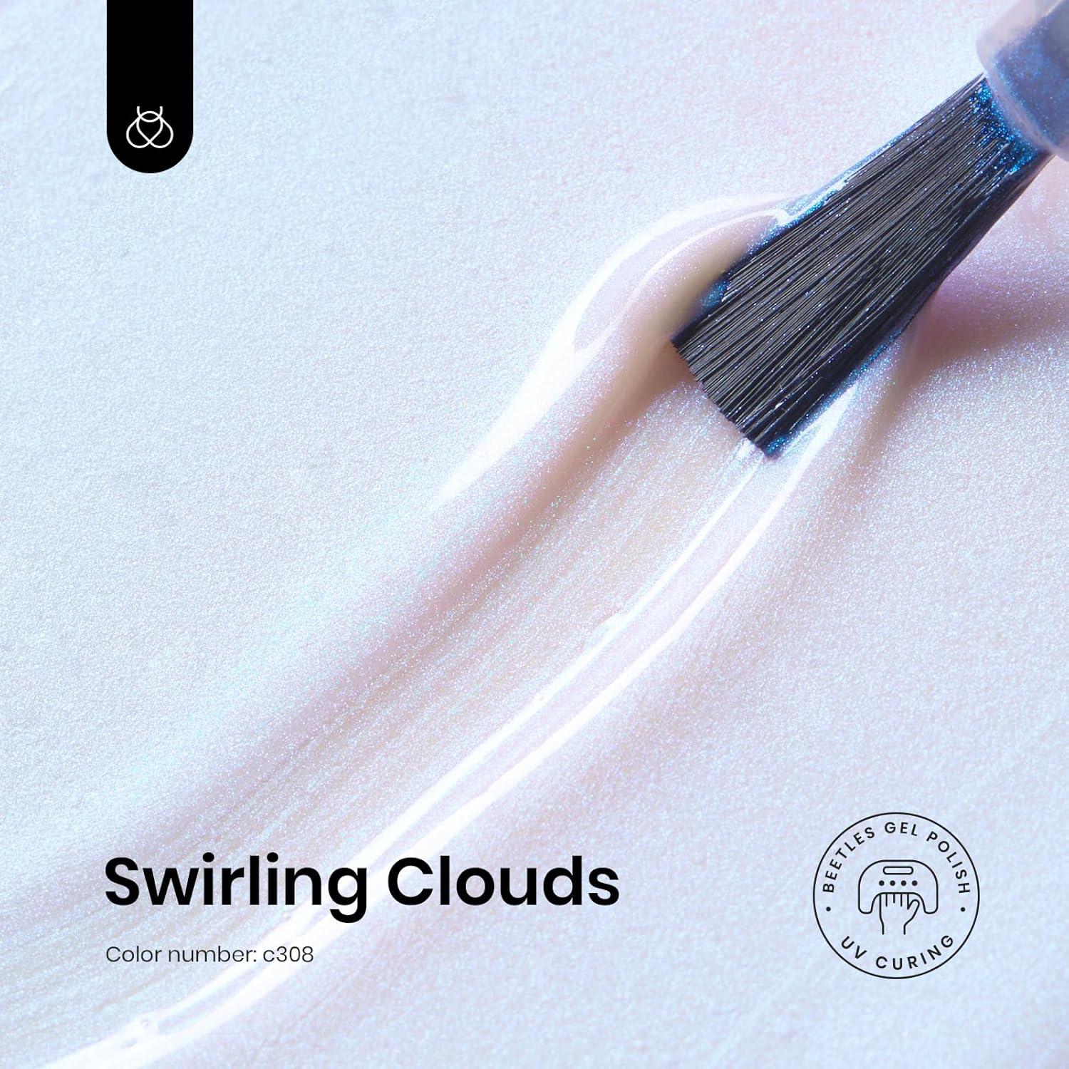 Esmalte de Uñas en Gel Beetles 15ML Nubes Enrolladas Brillante