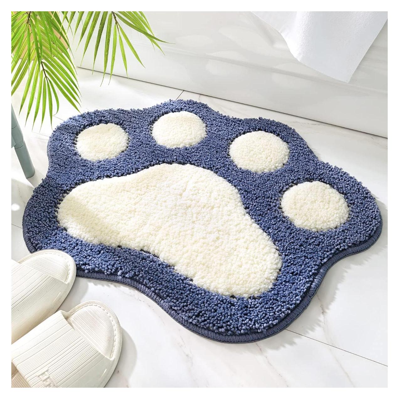 Alfombra de Baño Antideslizante Molesun Azul 43x58 cm