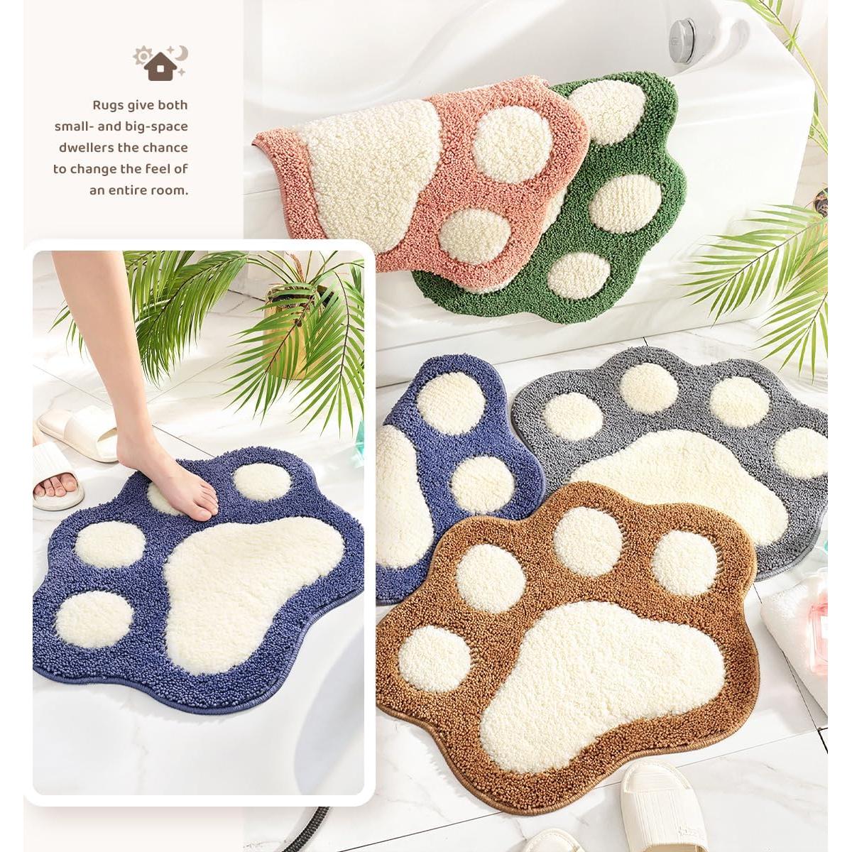 Alfombra de Baño Antideslizante Molesun Azul 43x58 cm