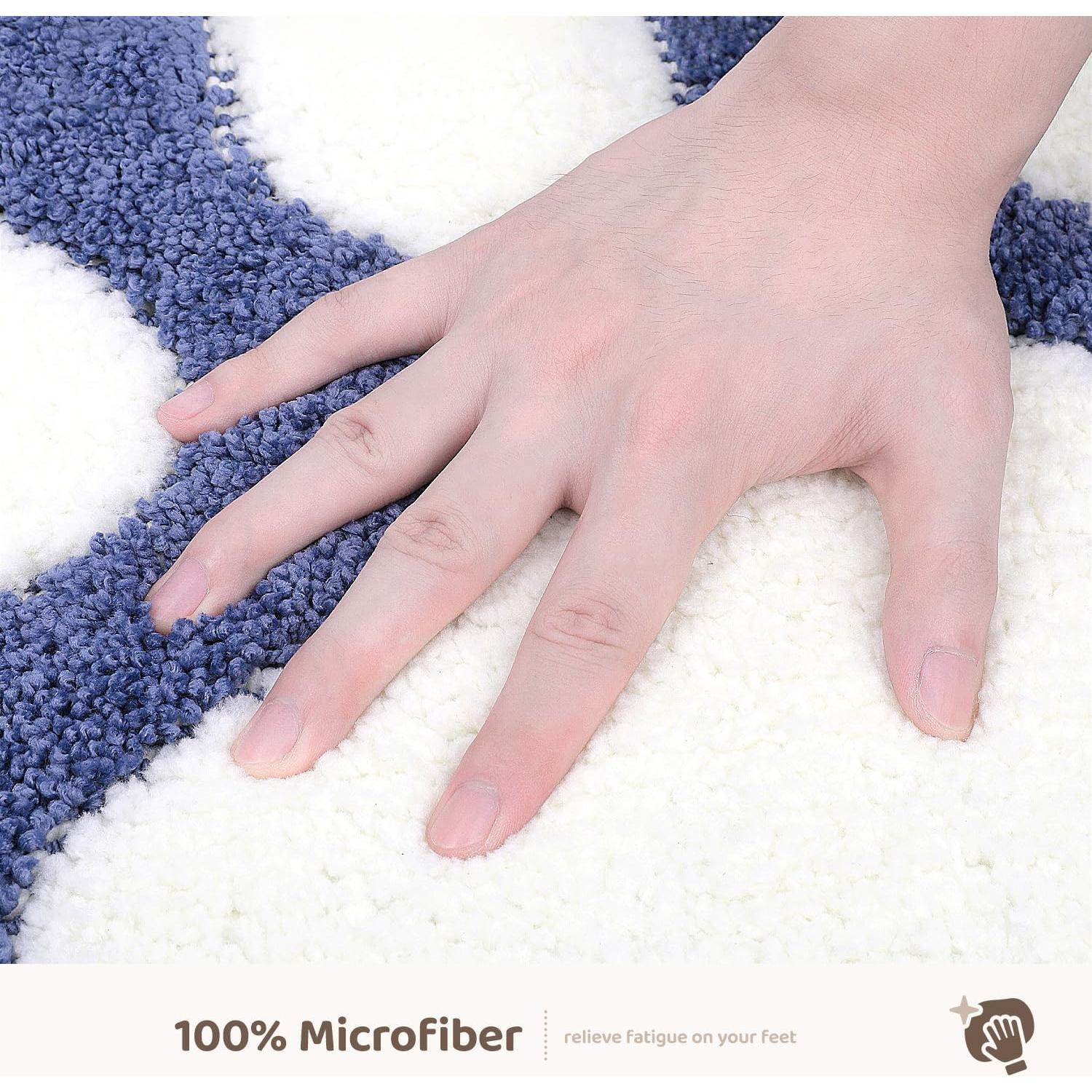 Alfombra de Baño Antideslizante Molesun Azul 43x58 cm