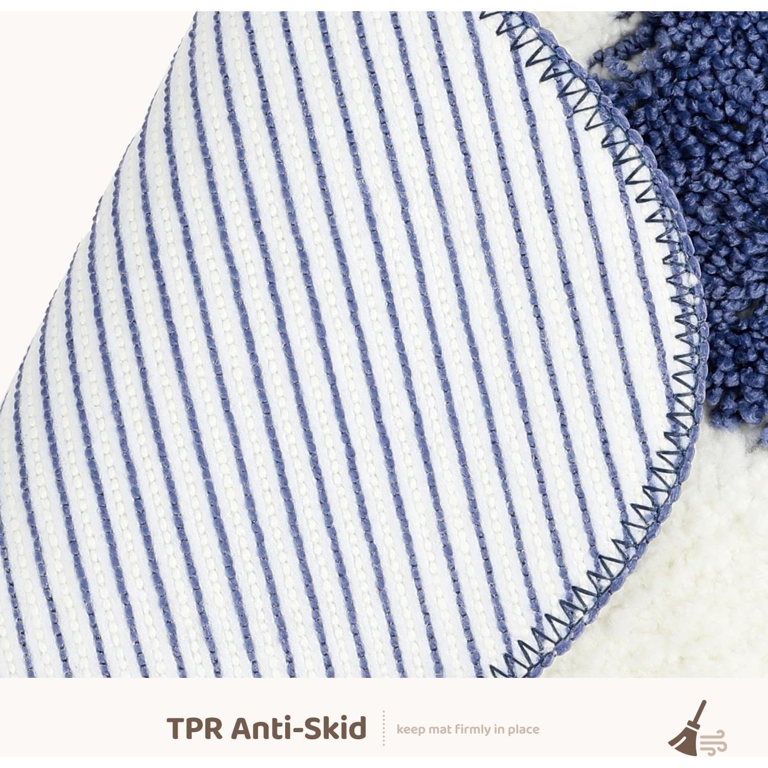 Alfombra de Baño Antideslizante Molesun Azul 43x58 cm