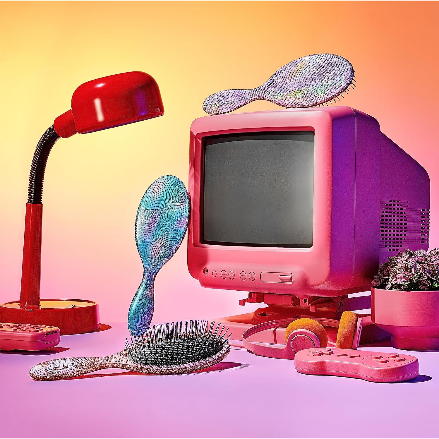 Cepillo Desenredante Wet Brush Original Rosa Sueño 27cm