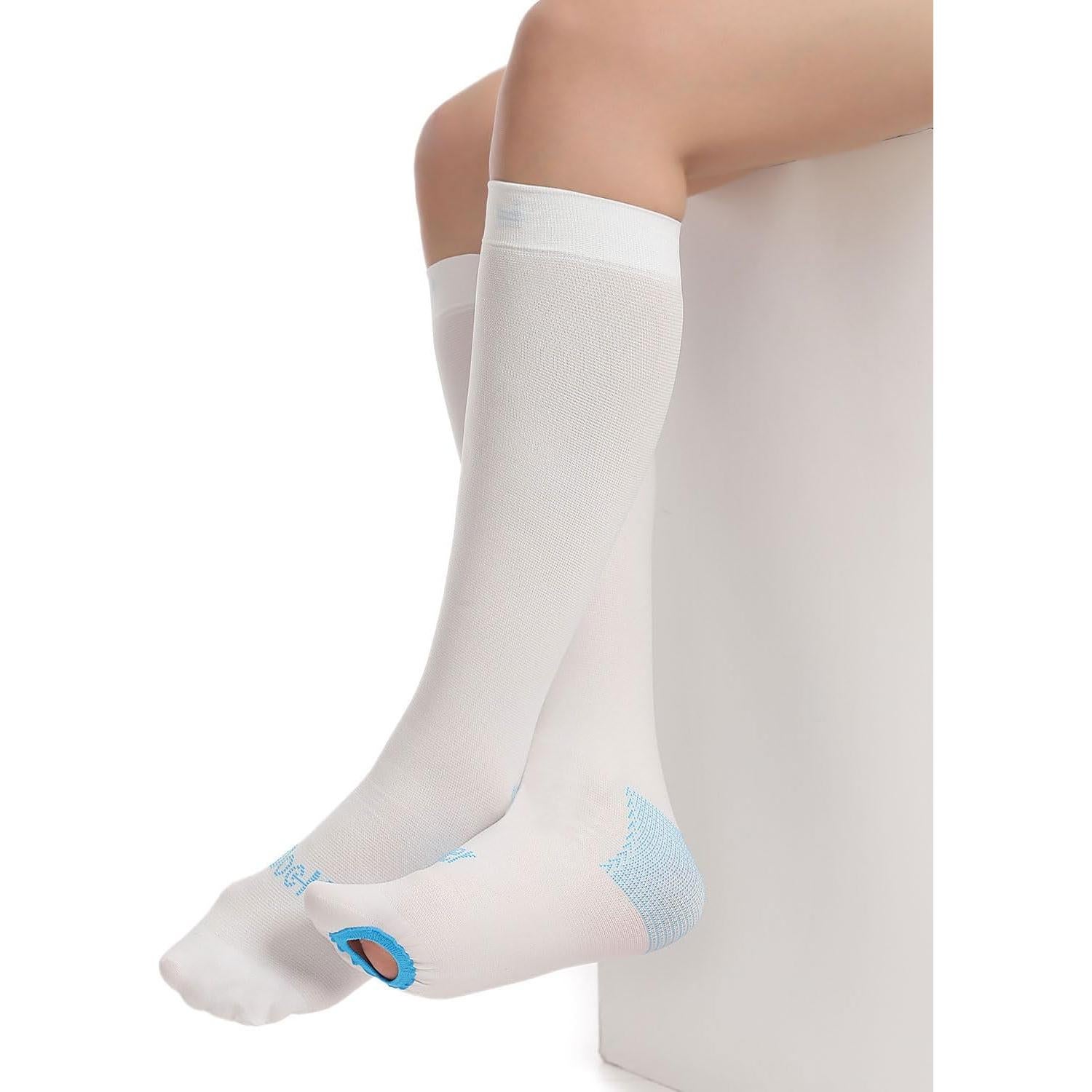 Medias Antiembolismo Doc Miller hasta la Rodilla 15-20 mmHg M-5XL