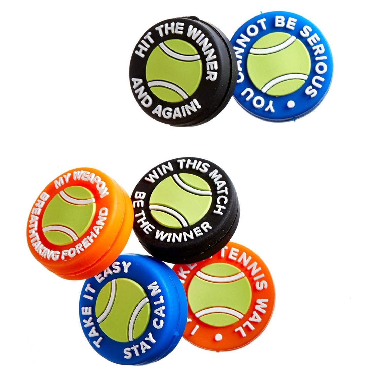 Amortiguador de Vibración para Raqueta BusyBee - Paquete de 6