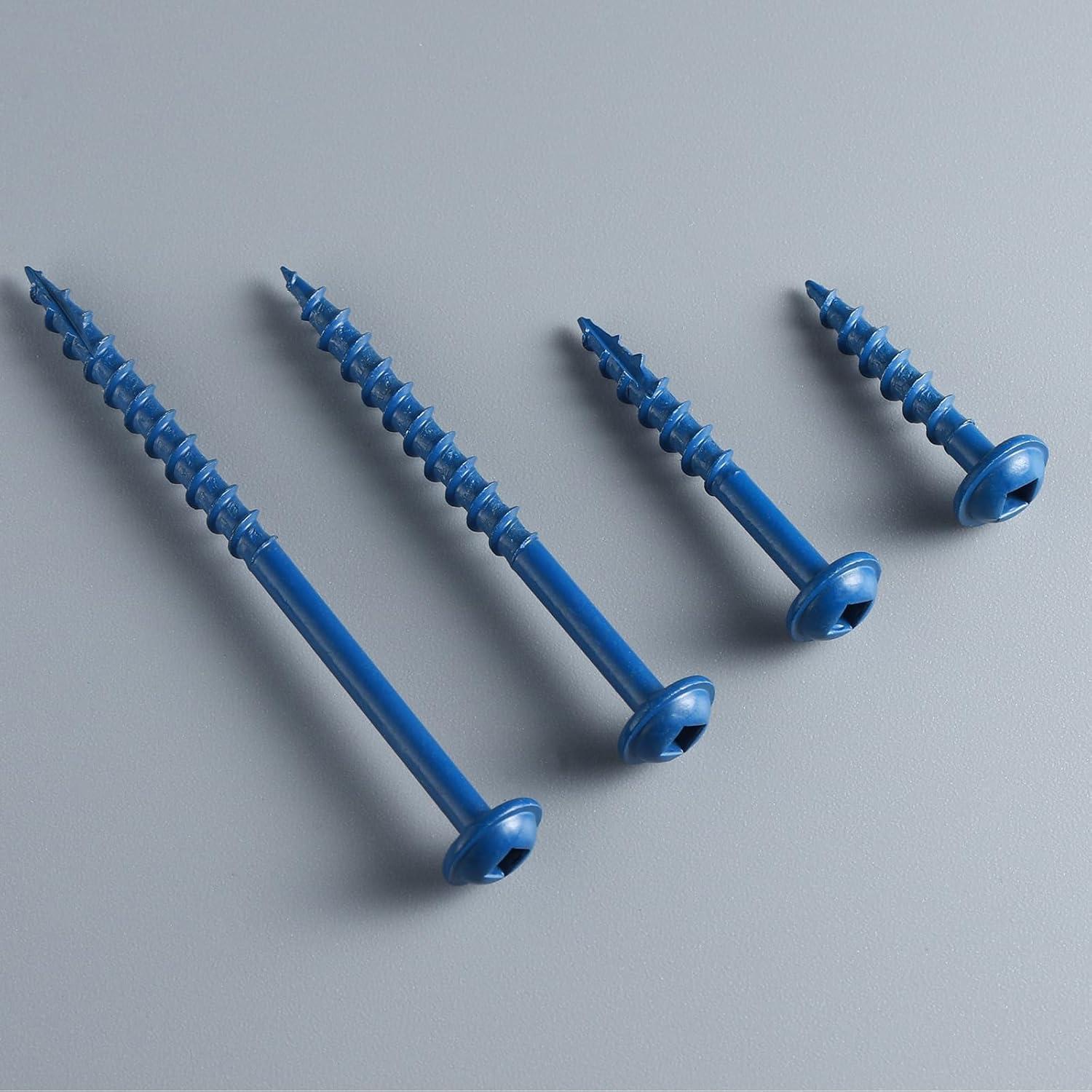 Tornillos de Agujero de Bolsillo BNUOK #8 x 2.54 cm - 75 Piezas