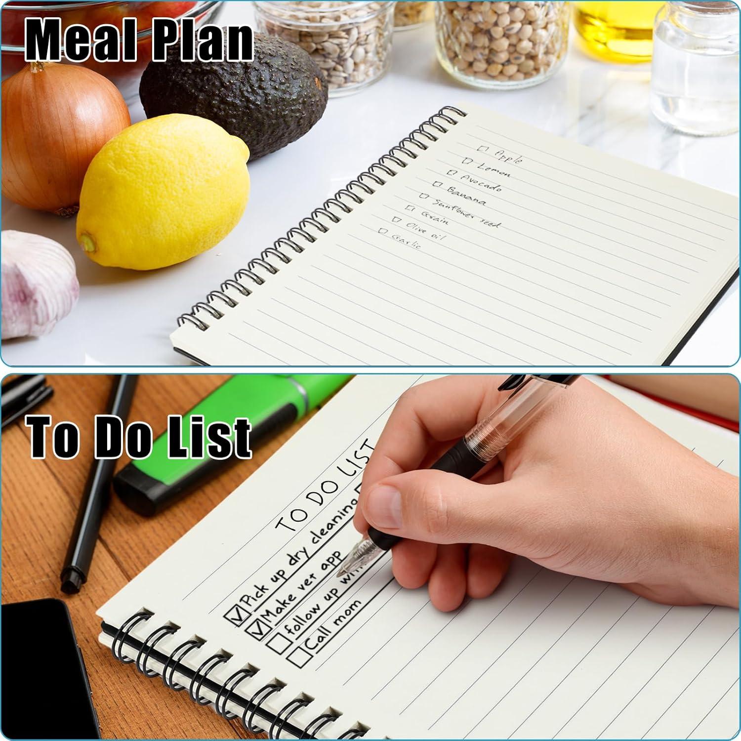 Paquete de 2 cuadernos A5 Dunzoom con espiral 160 páginas