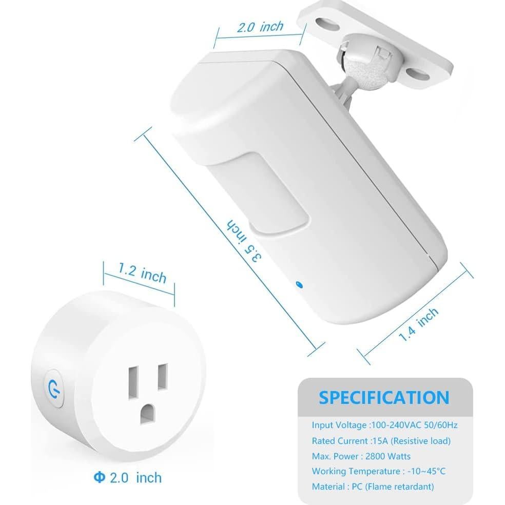Control de Luz Inalámbrico Souphran con Sensor de Movimiento