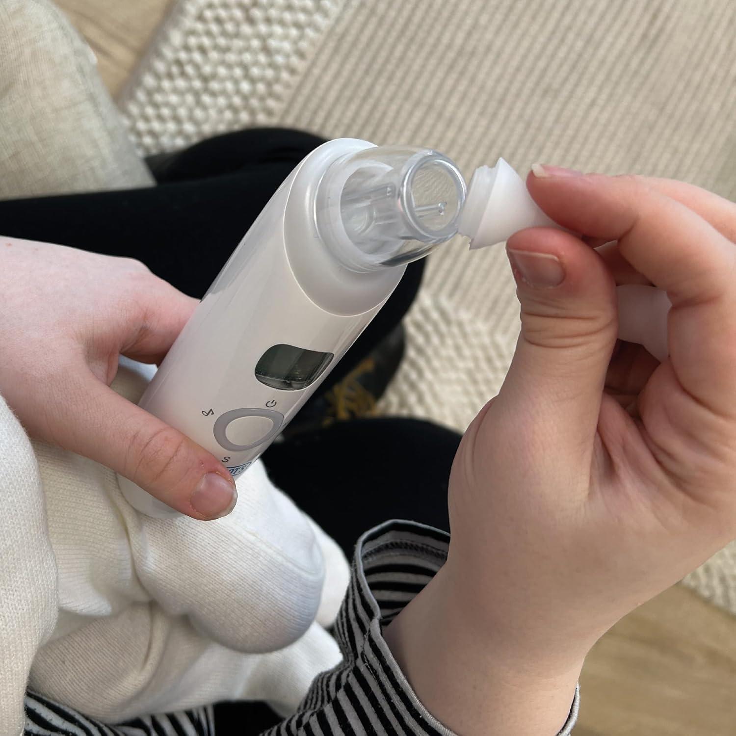 Aspirador Nasal Eléctrico Dr. Talbot para Bebés - 3 Niveles de Succión