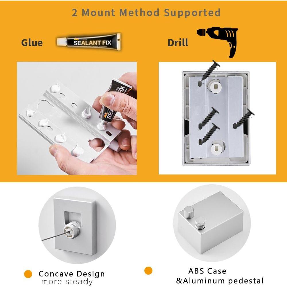 Secador de Ropa Retráctil BESy 4.2m ABS Aluminio Plata