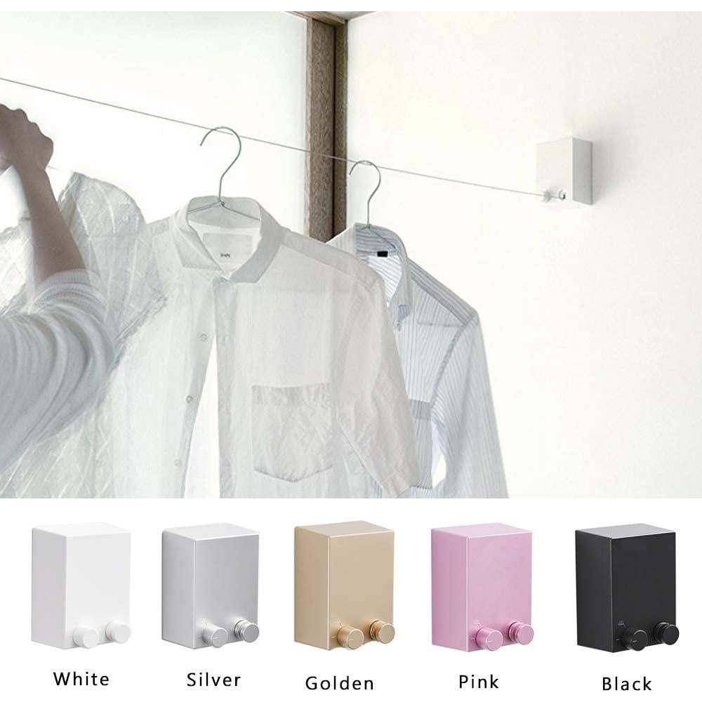 Secador de Ropa Retráctil BESy 4.2m ABS Aluminio Plata