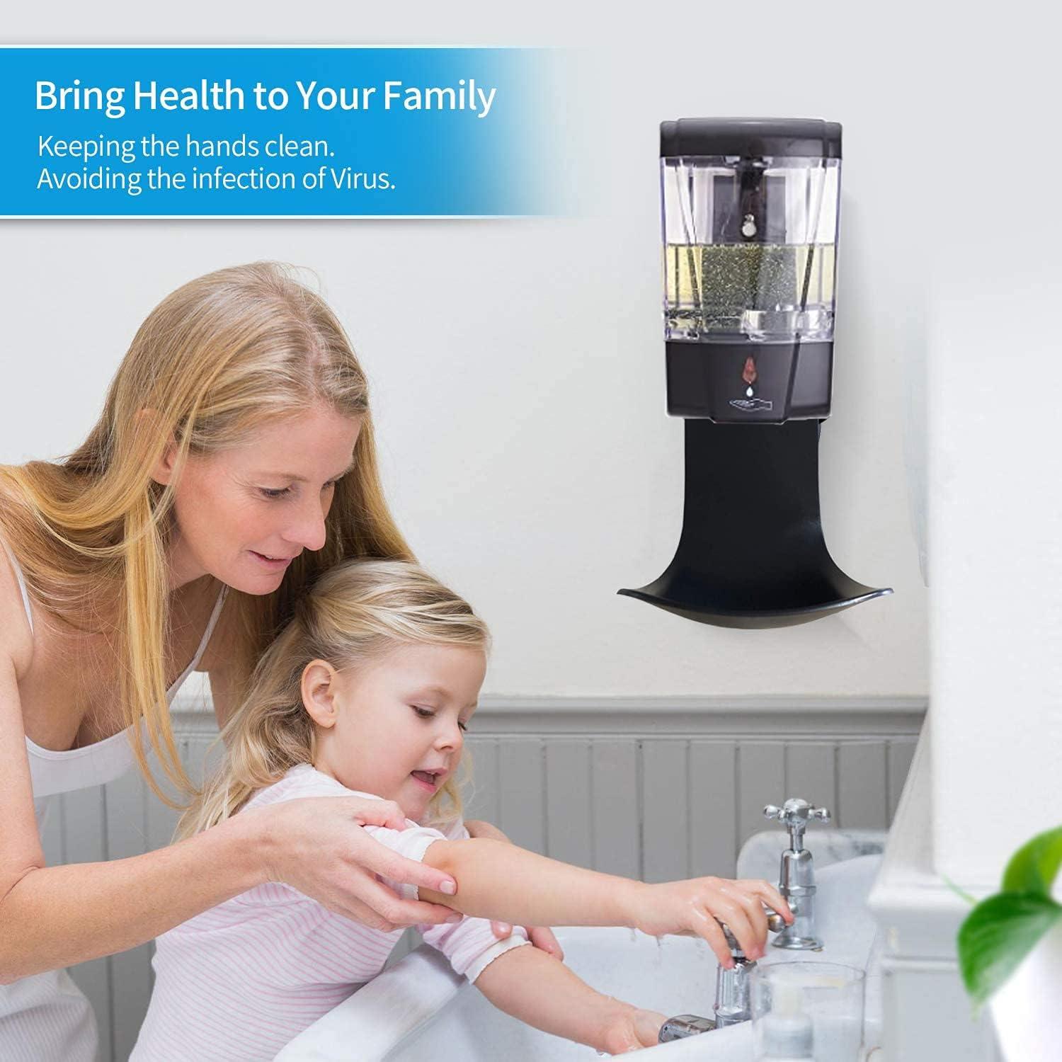 Bandeja de Goteo POKOTO para Dispensador de Jabón Negro