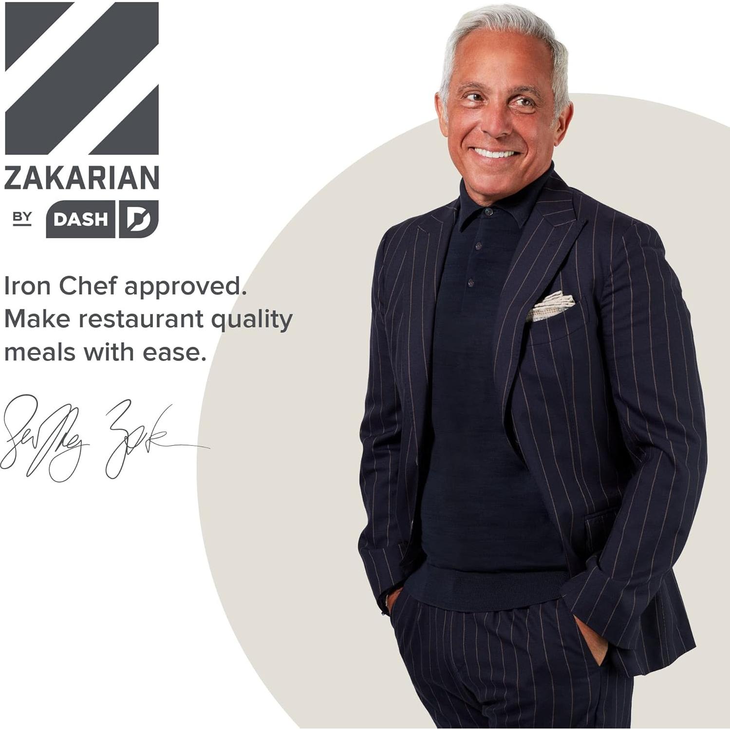 Set de 2 Cuchillos de Chef Zakarian por Dash - Acero Alemán