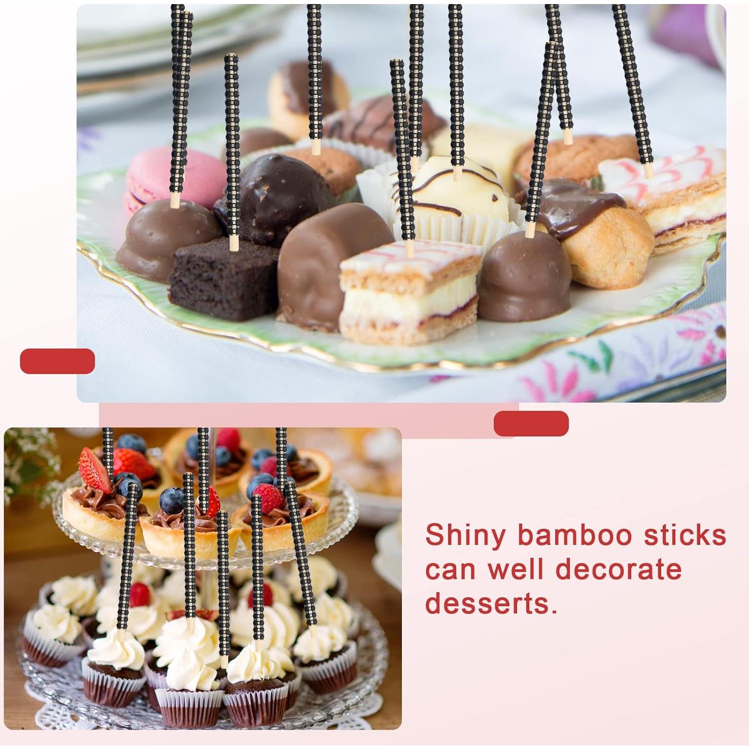 Kit de Palitos de Manzana de Caramelo Anglecai 24 Pcs