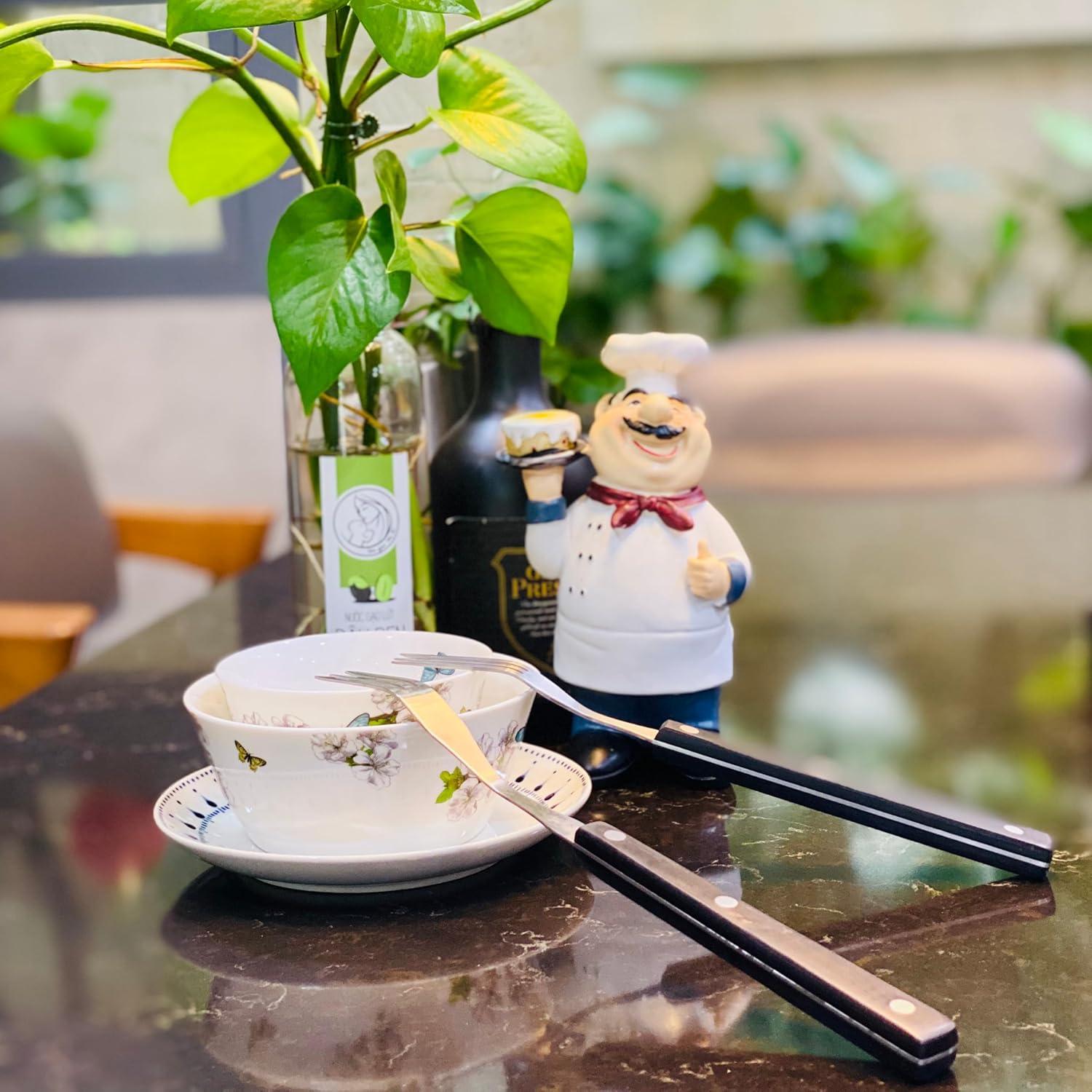 Tenedor Abuela WALLFARM Set 2 Piezas Acero Inoxidable 30.48 cm